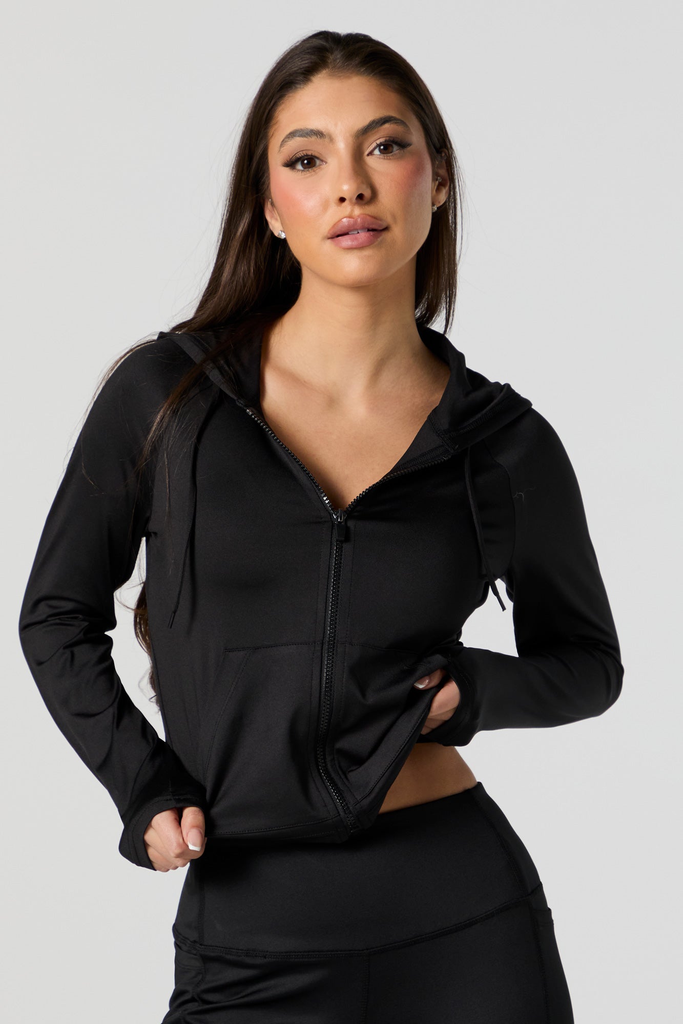 Active Zip-Up Hoodie