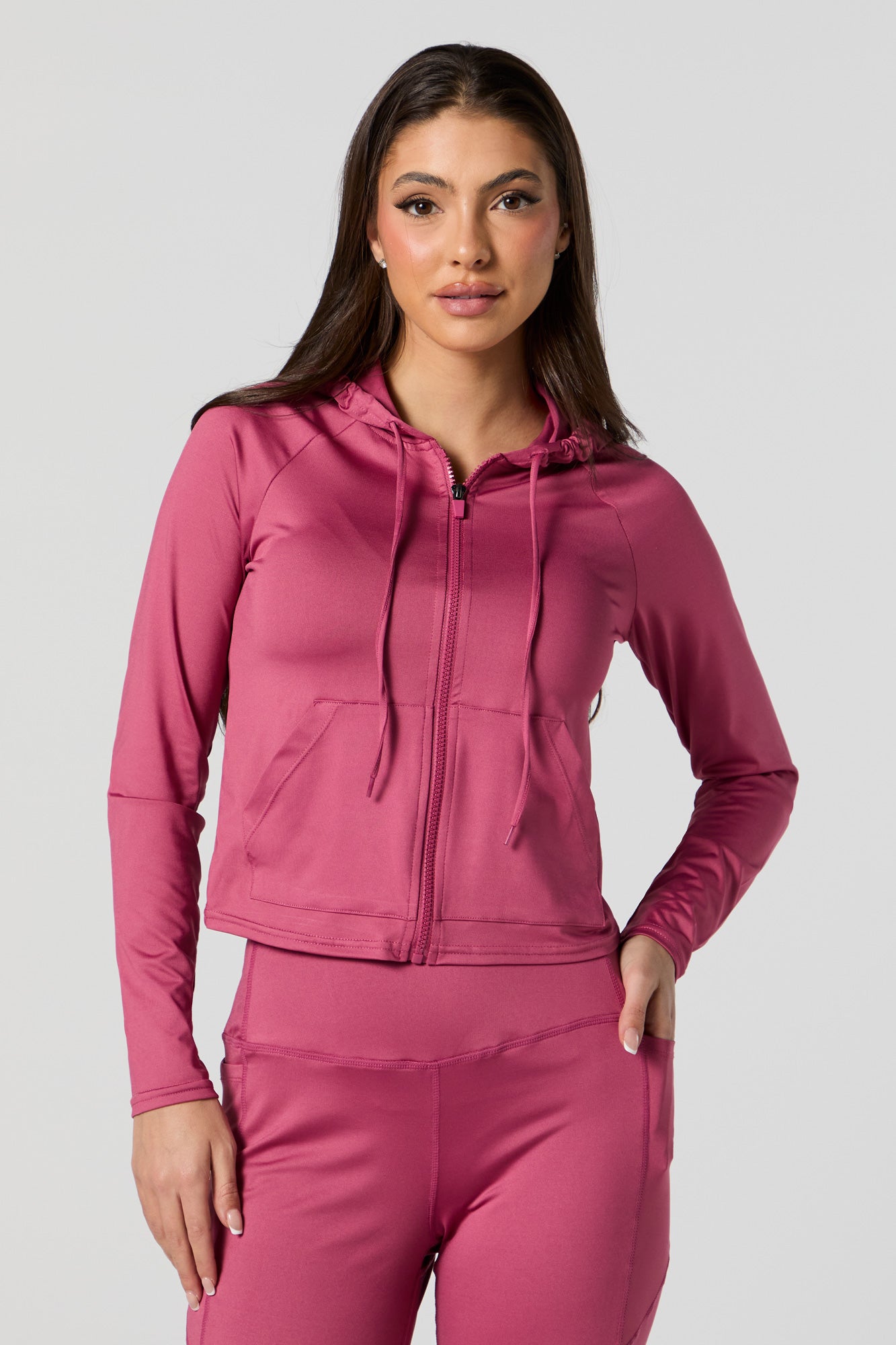 Active Zip-Up Hoodie