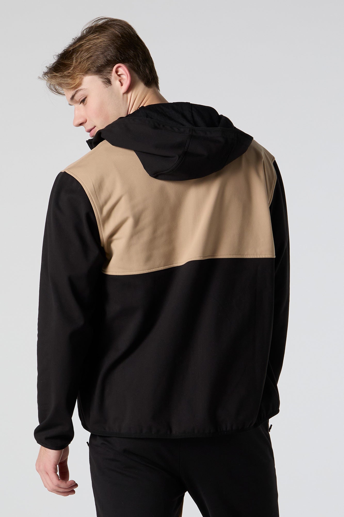 Active Colourblock Zip-Up Hoodie
