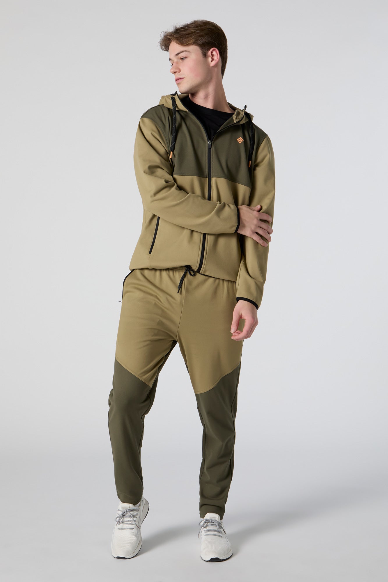 Active Colourblock Fleece Jogger