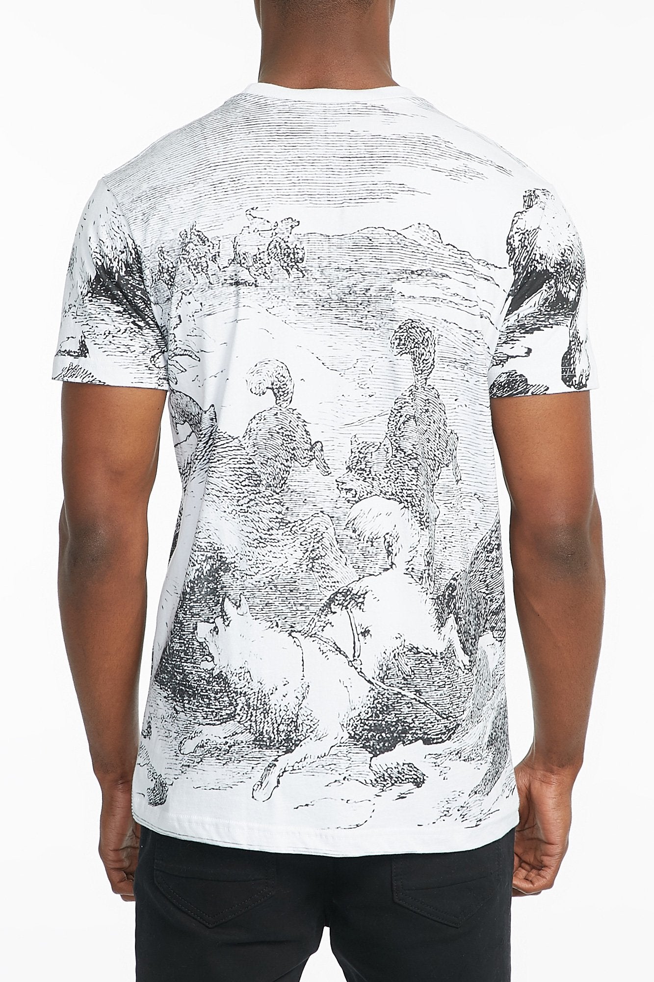 Grizzly Guys Man Vs. Nature Pocket Graphic Tee