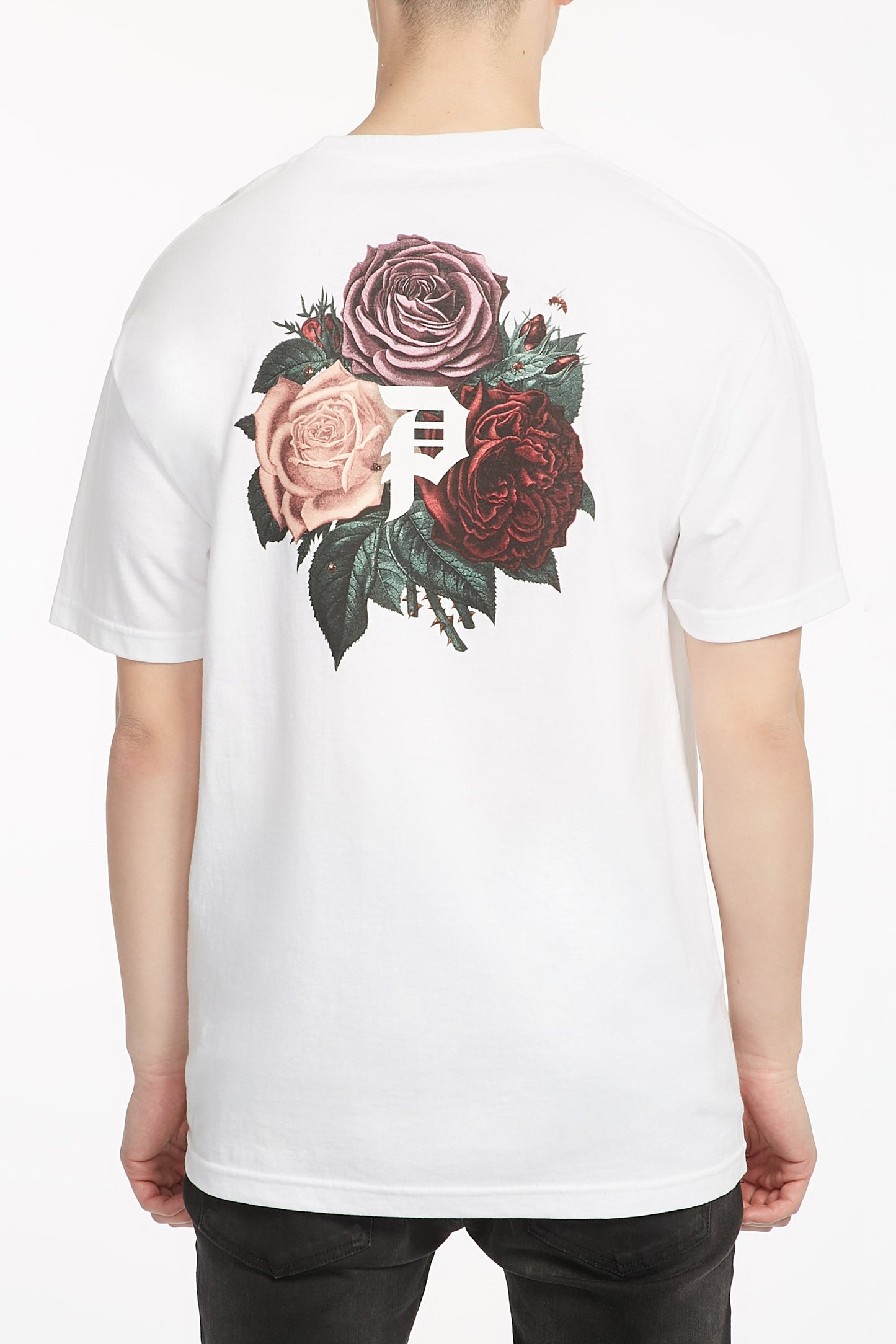 Primitive Guys White Bloom Short Sleeve Graphic Tee