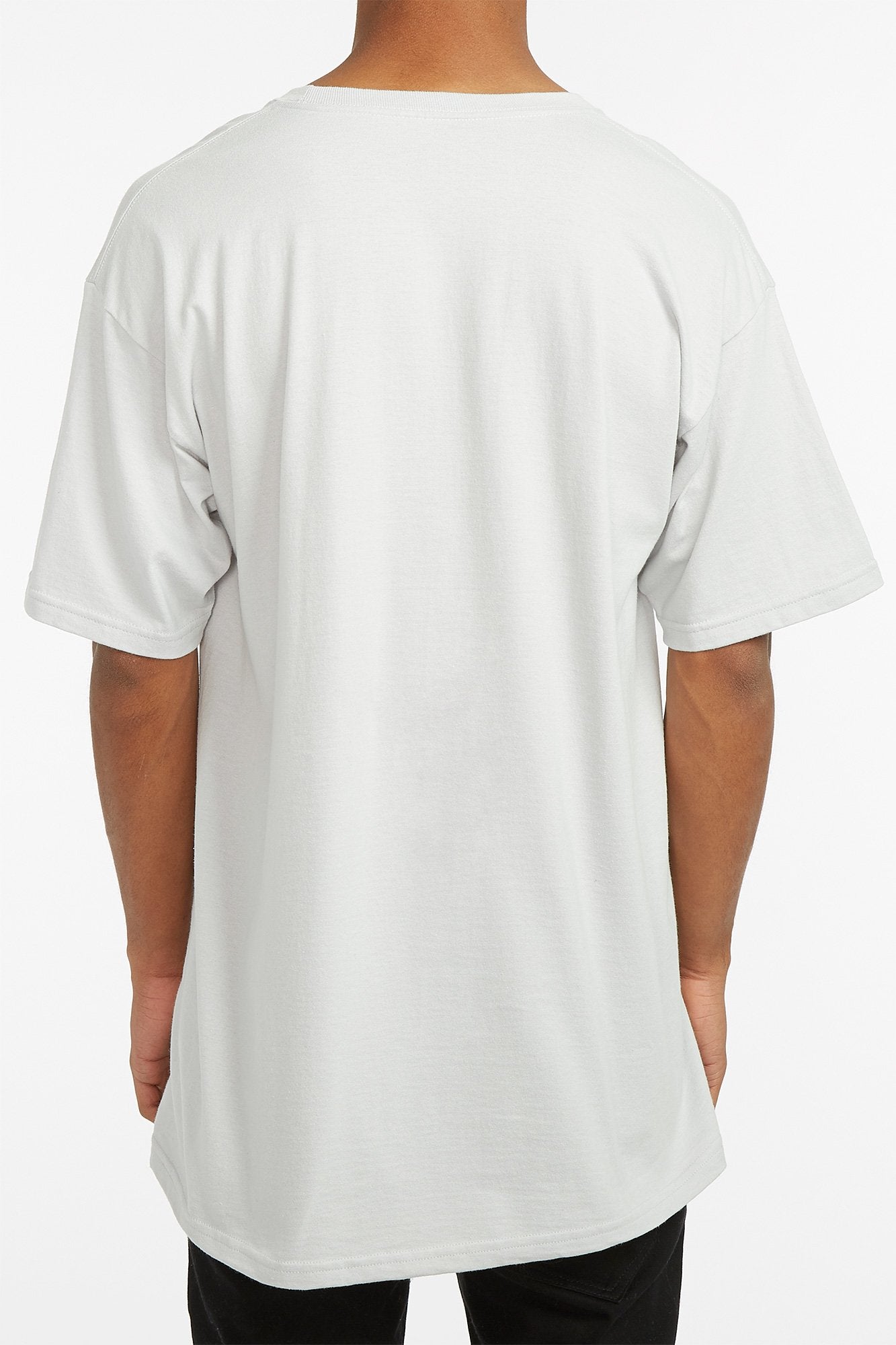 DC Guys Work or Dye Grey Short Sleeve Logo Tee