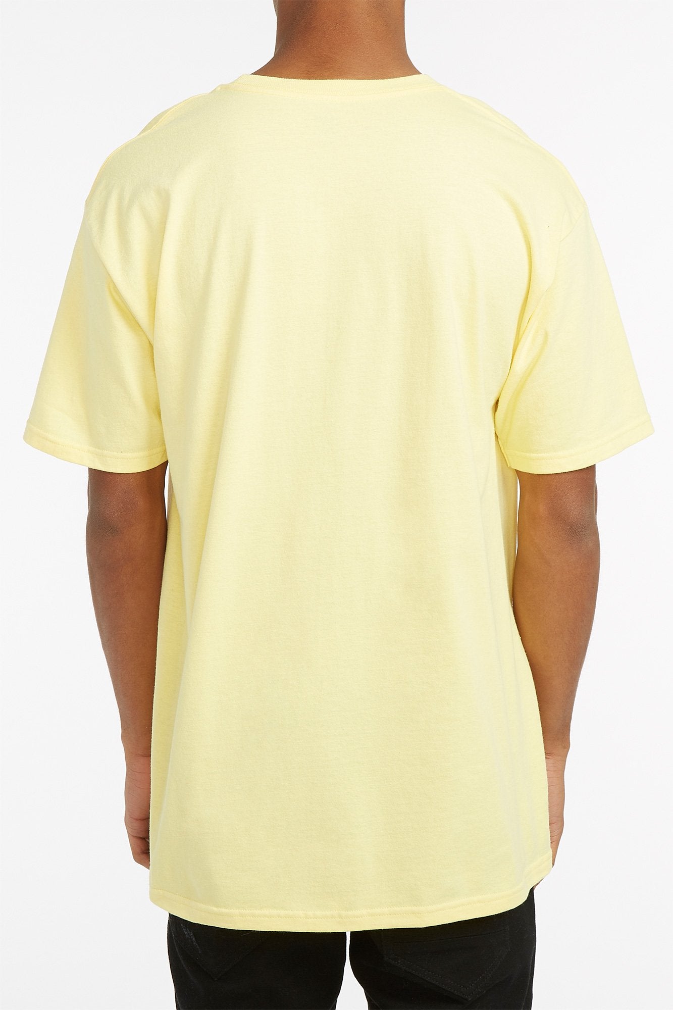 DC Guys Yellow Flowker Short Sleeve Tee