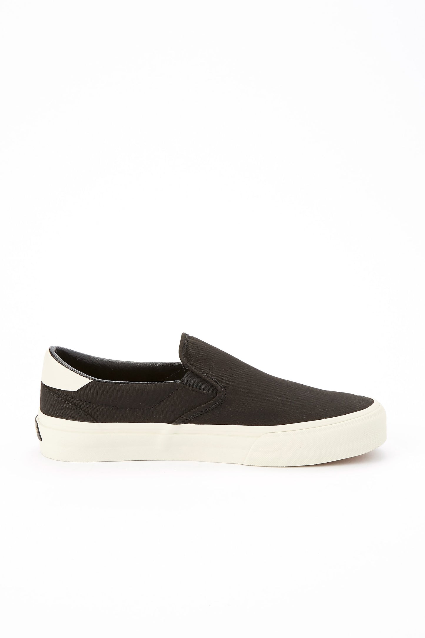 Straye Ventura Black Bone Slip On Shoes