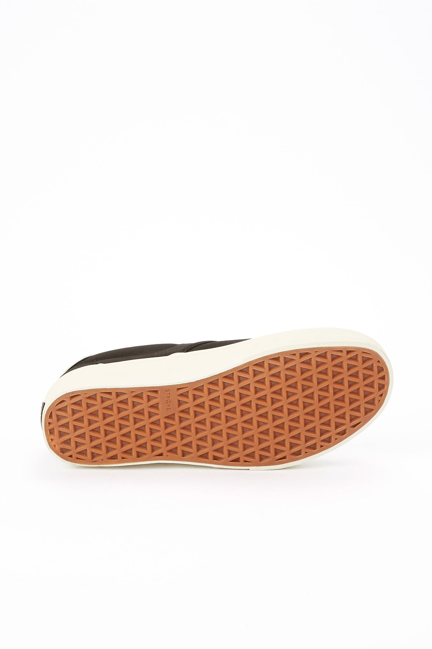 Straye Ventura Black Bone Slip On Shoes