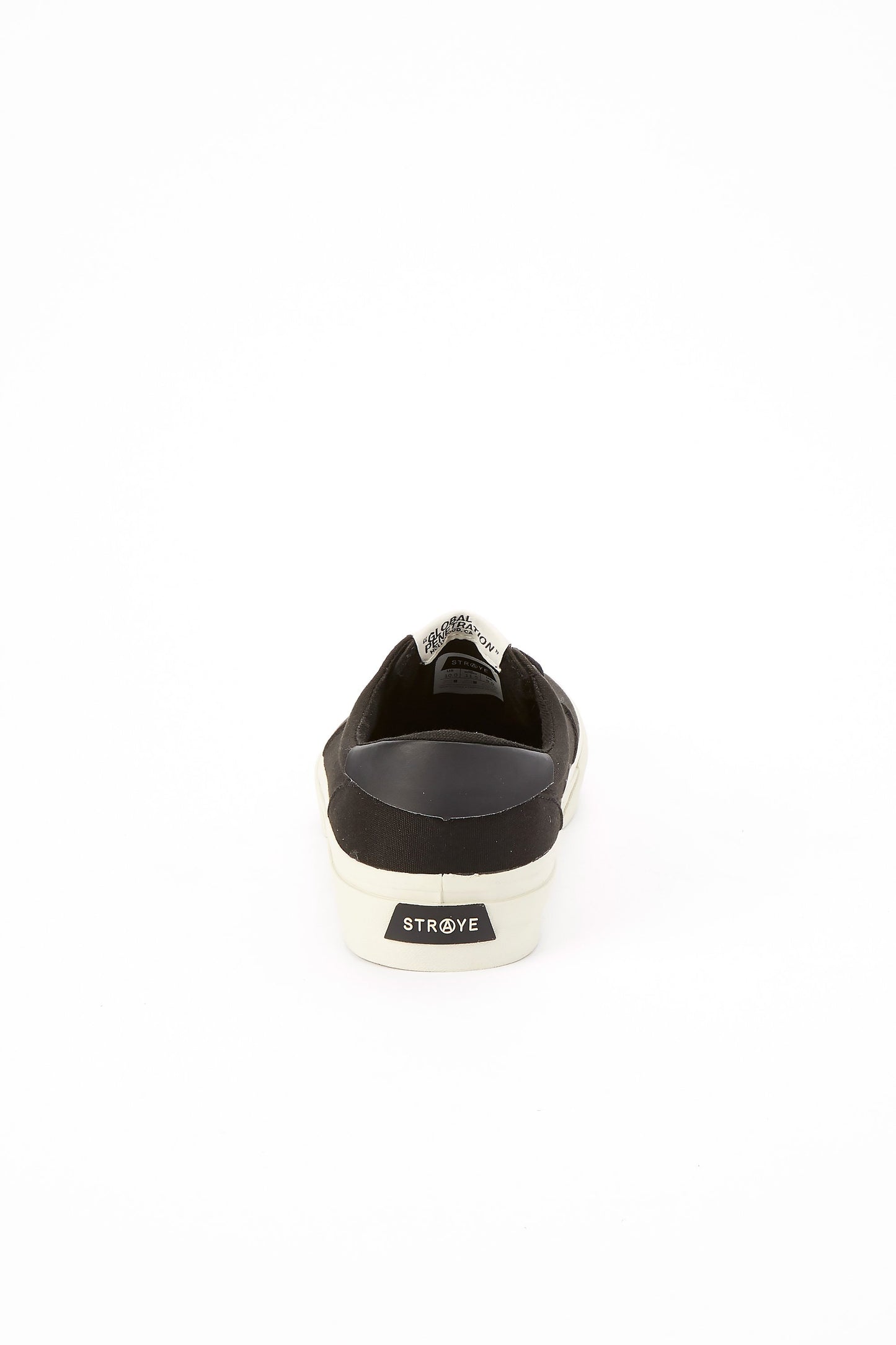 Straye Fairfax Black Bone Low Top Shoes