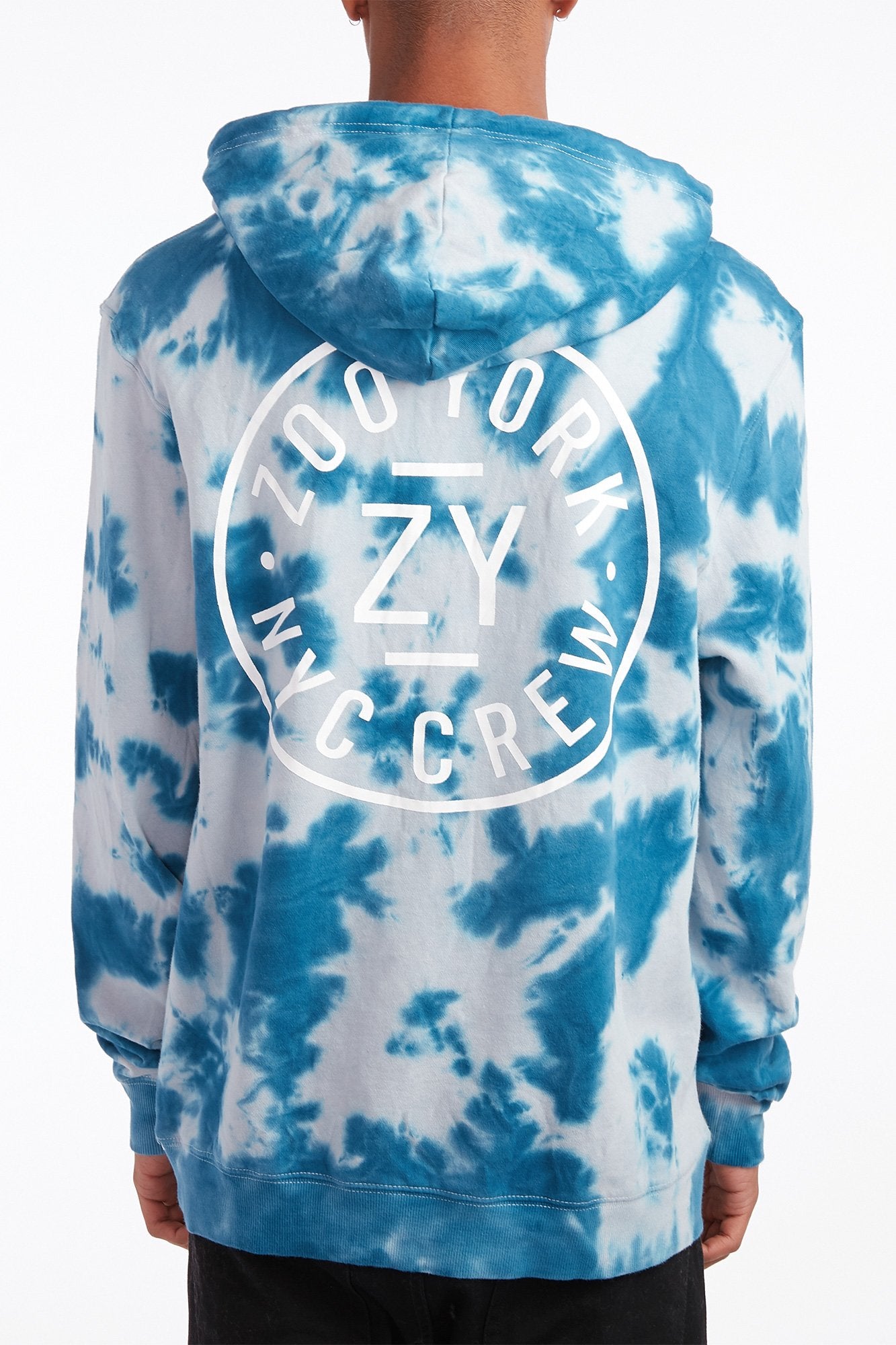 Zoo York Guys Tie Dye Circle Graphic Hoodie