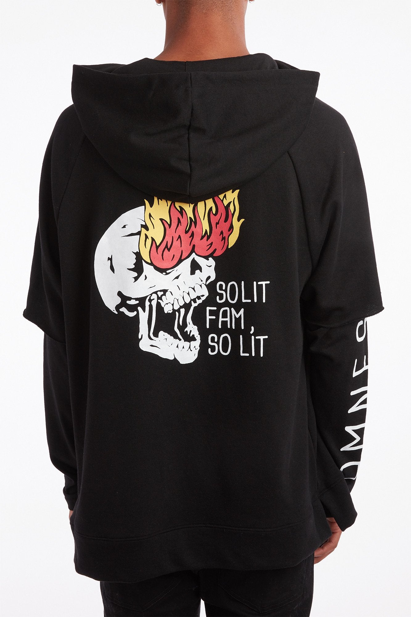 Amnesia Guys So Lit Fam Black Hoodie