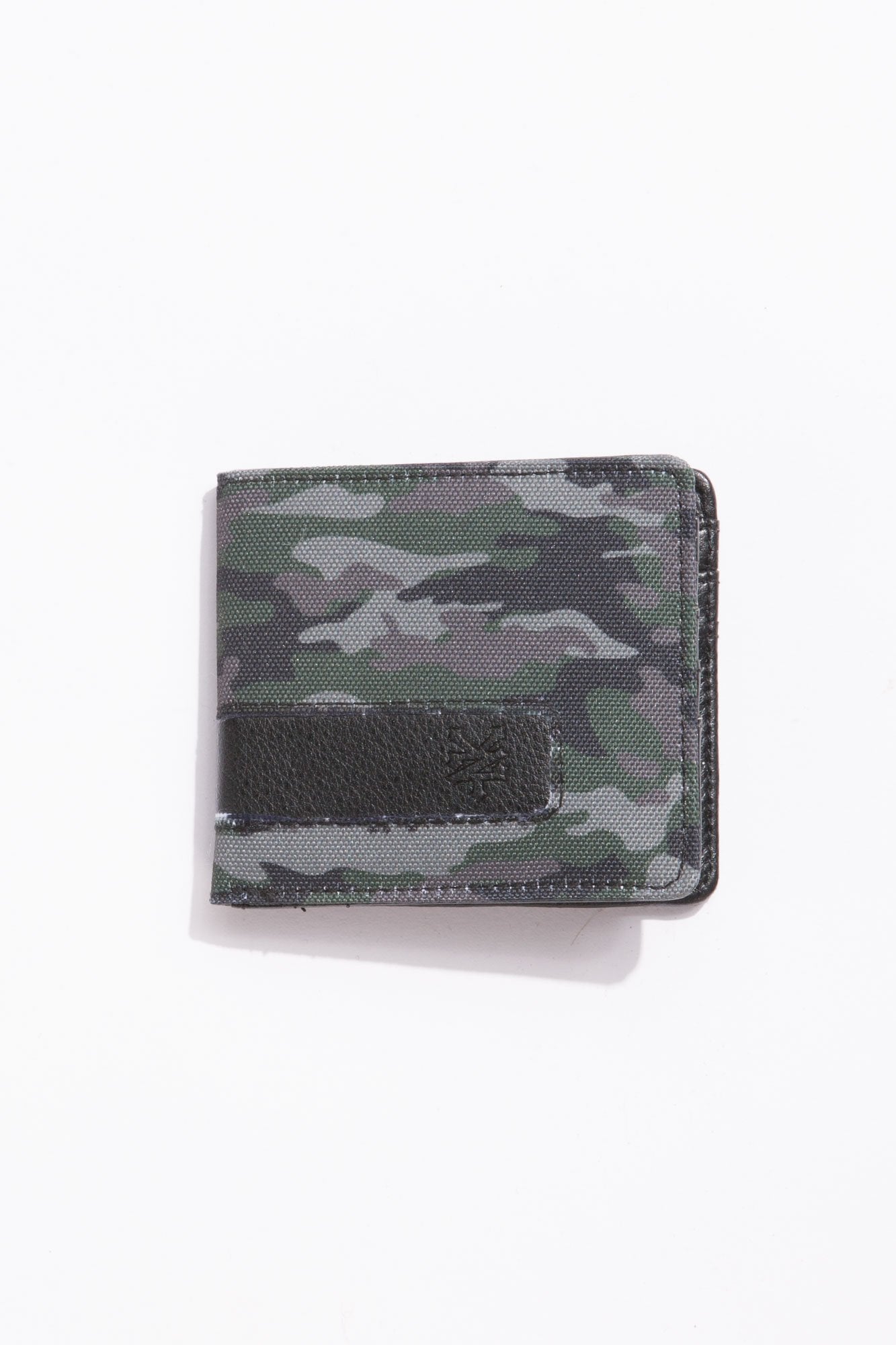 Zoo York Guys Camouflage Canvas Stripe Bifold Wallet