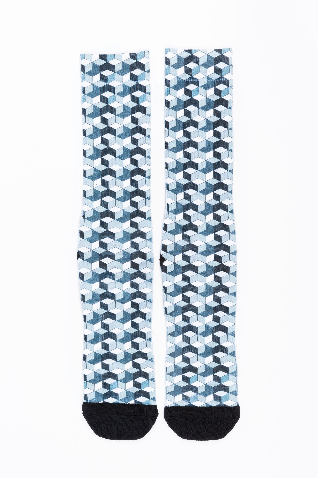 Guys Geometric Sublimation Crew Socks