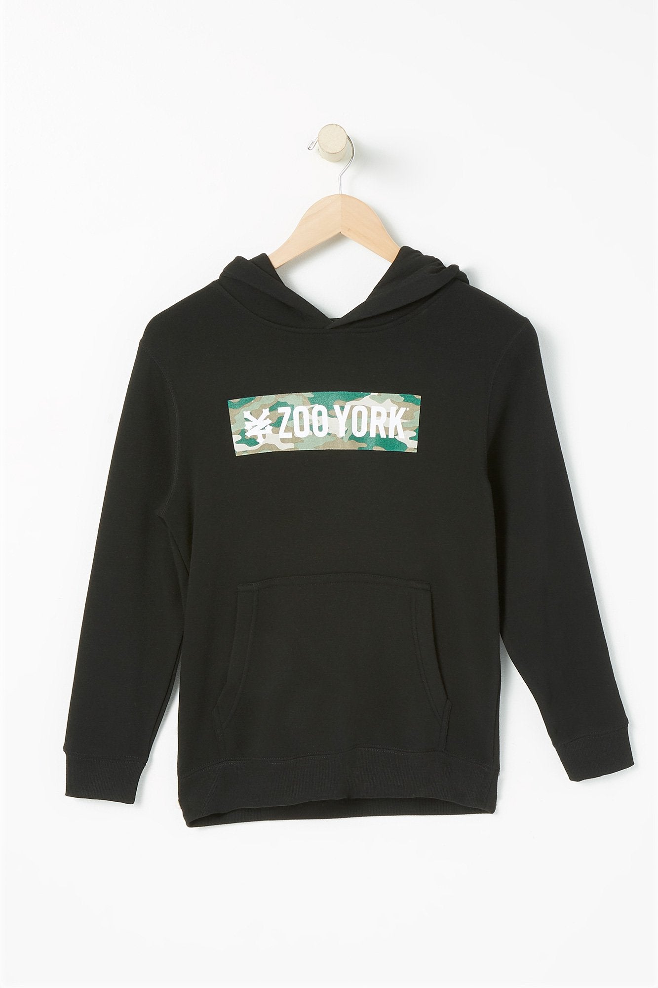 Zoo York Youth Camo Box Fill Popover Hoodie