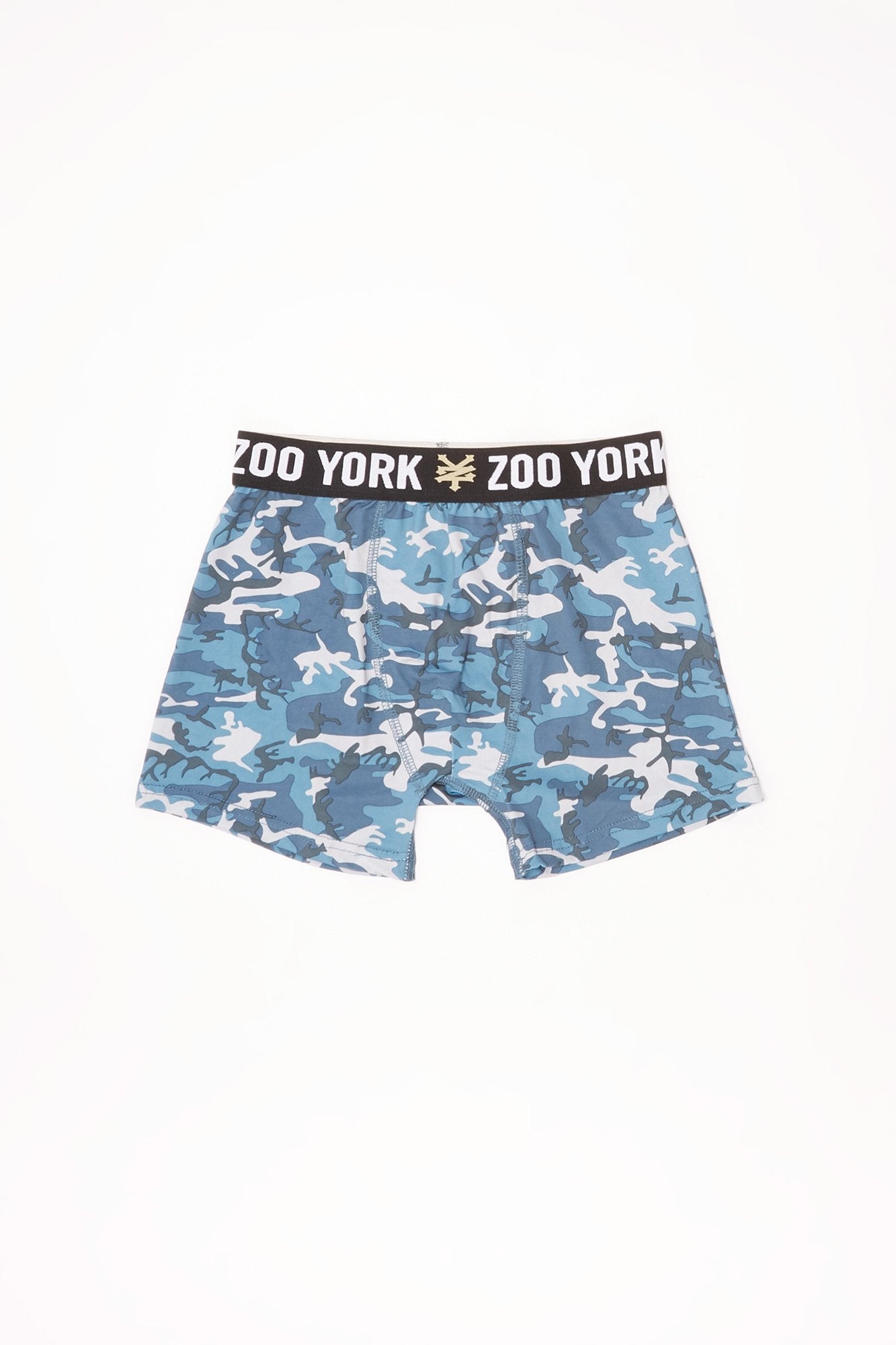 Zoo York Youth Blue Camo Print Boxer