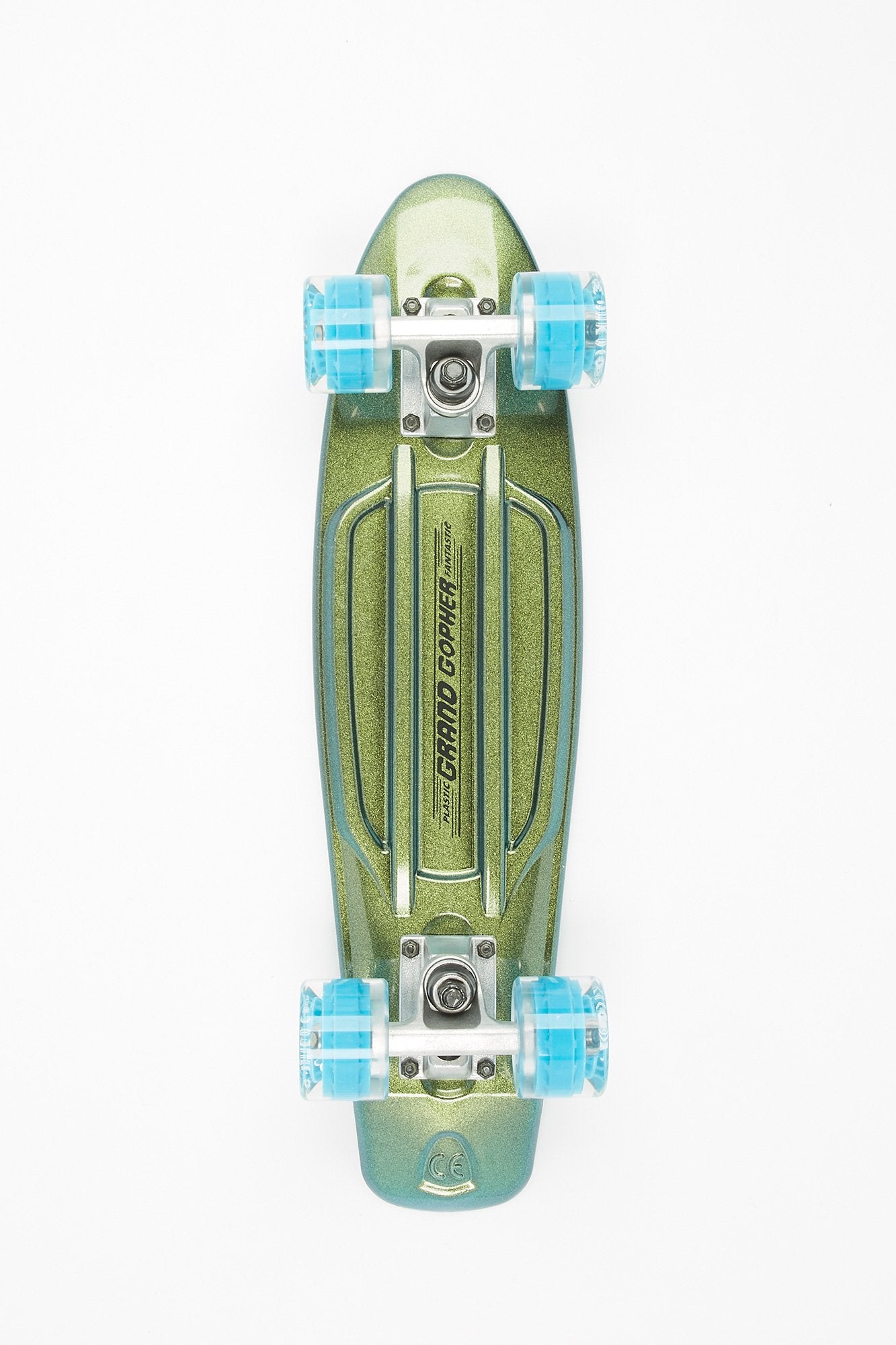 Grand Gopher Teal Metallic Wheel 22" Cruiser