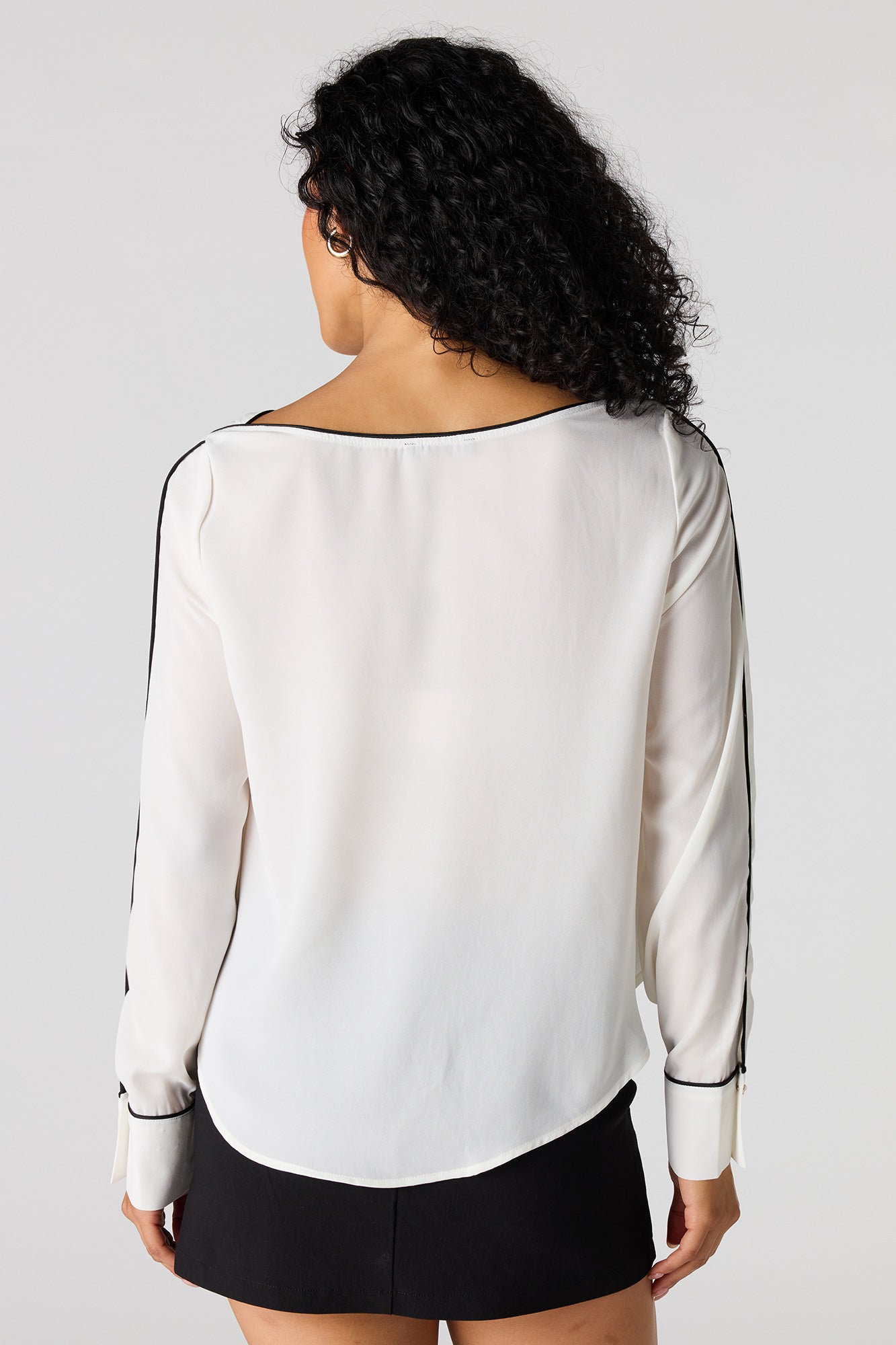 Boat Neck Blouse