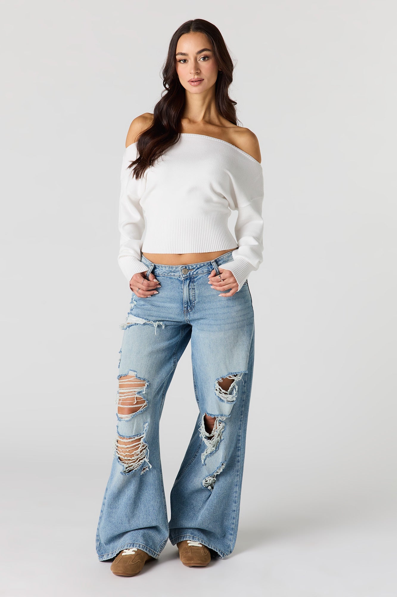 Boat Neck Sweater