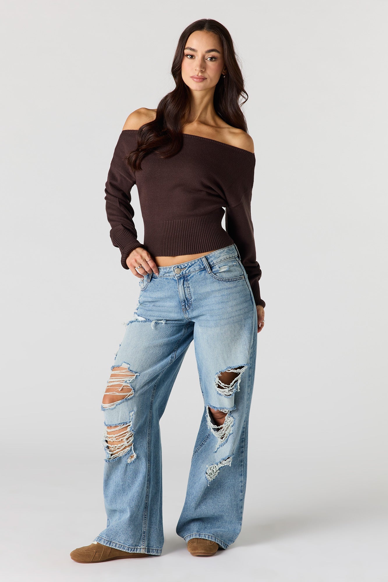 Boat Neck Sweater