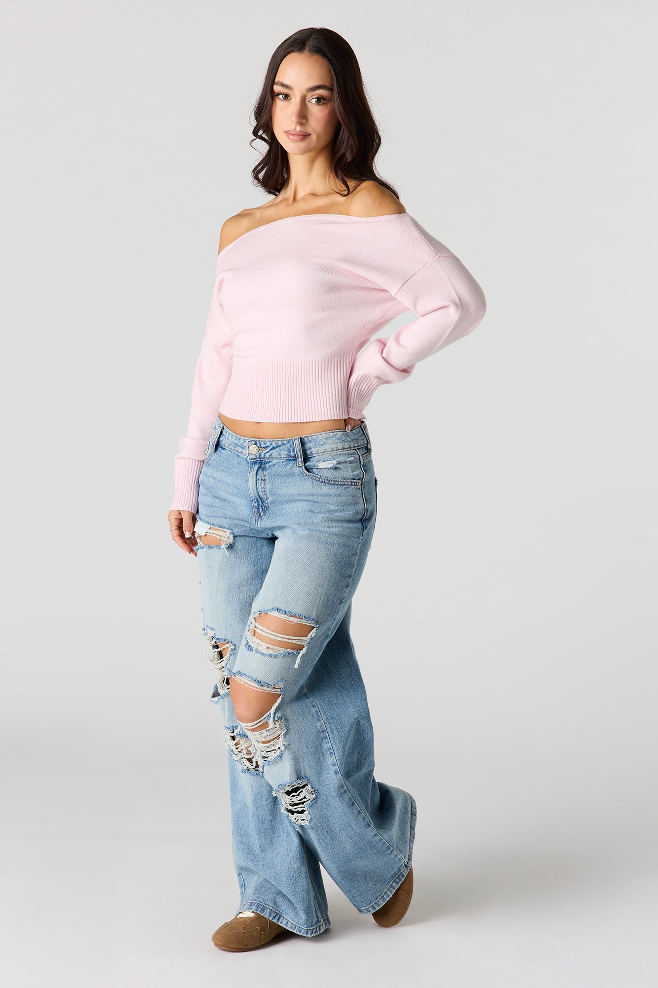 Boat Neck Sweater