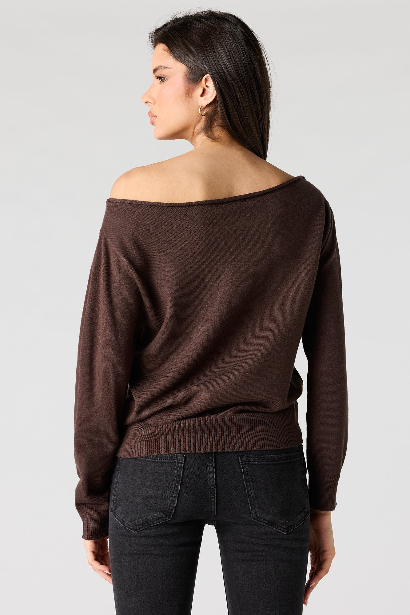 Off Shoulder Sweater
