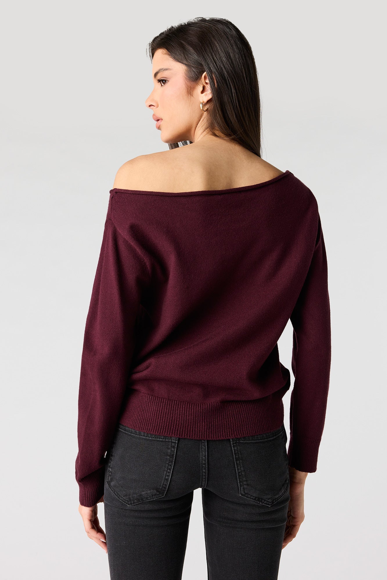 Off Shoulder Sweater