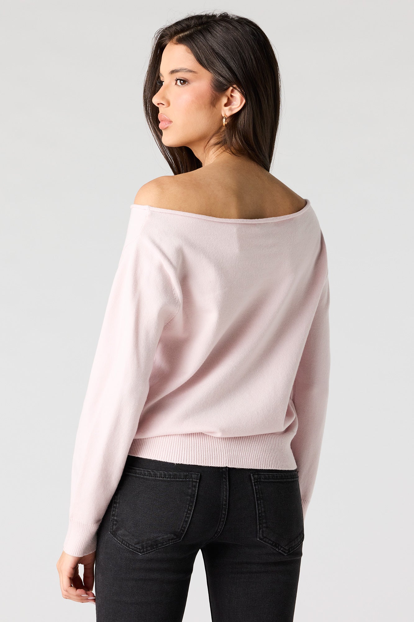 Off Shoulder Sweater