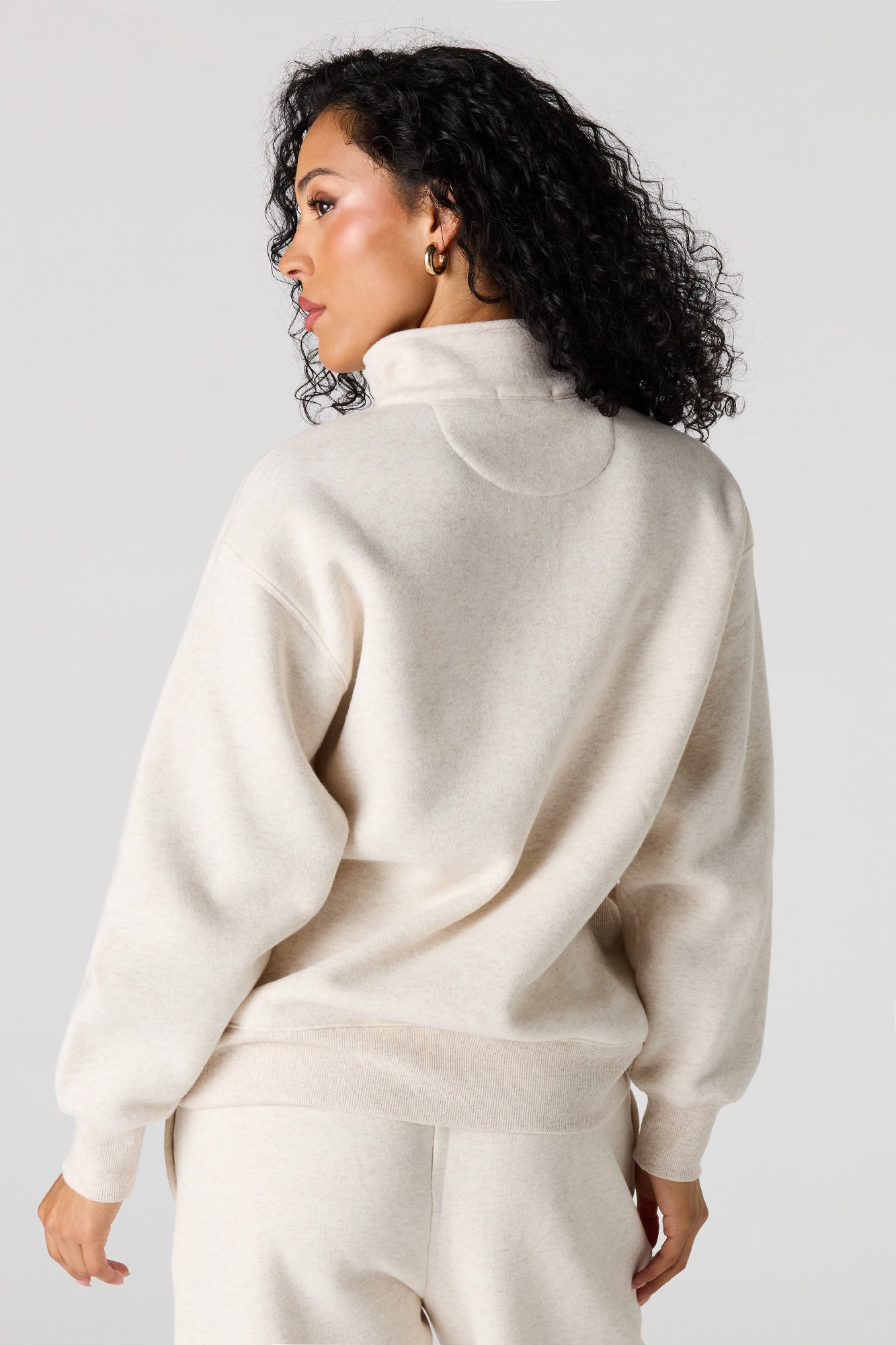 Premium Fleece Boyfriend Half Zip