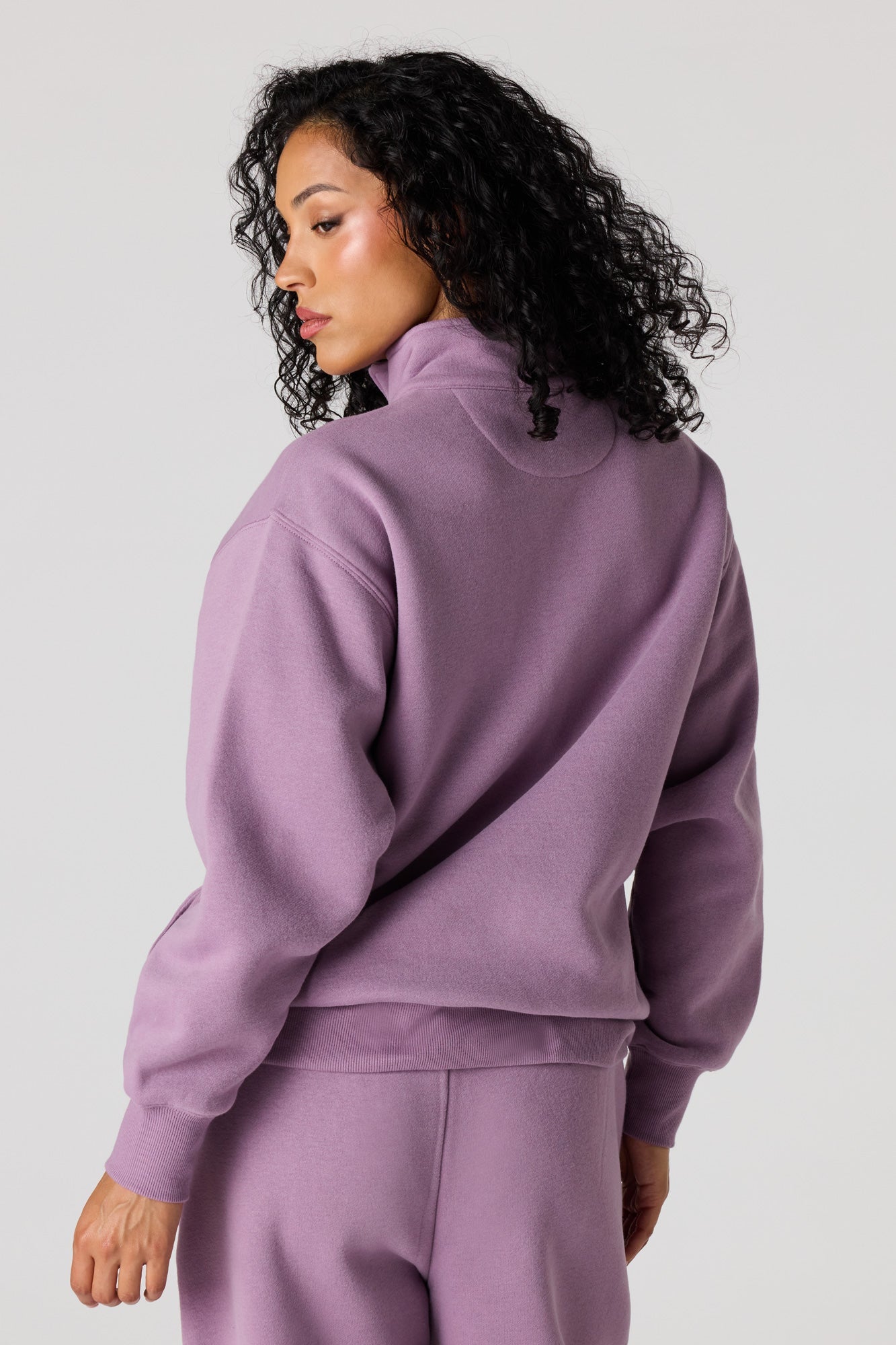Premium Fleece Boyfriend Half Zip