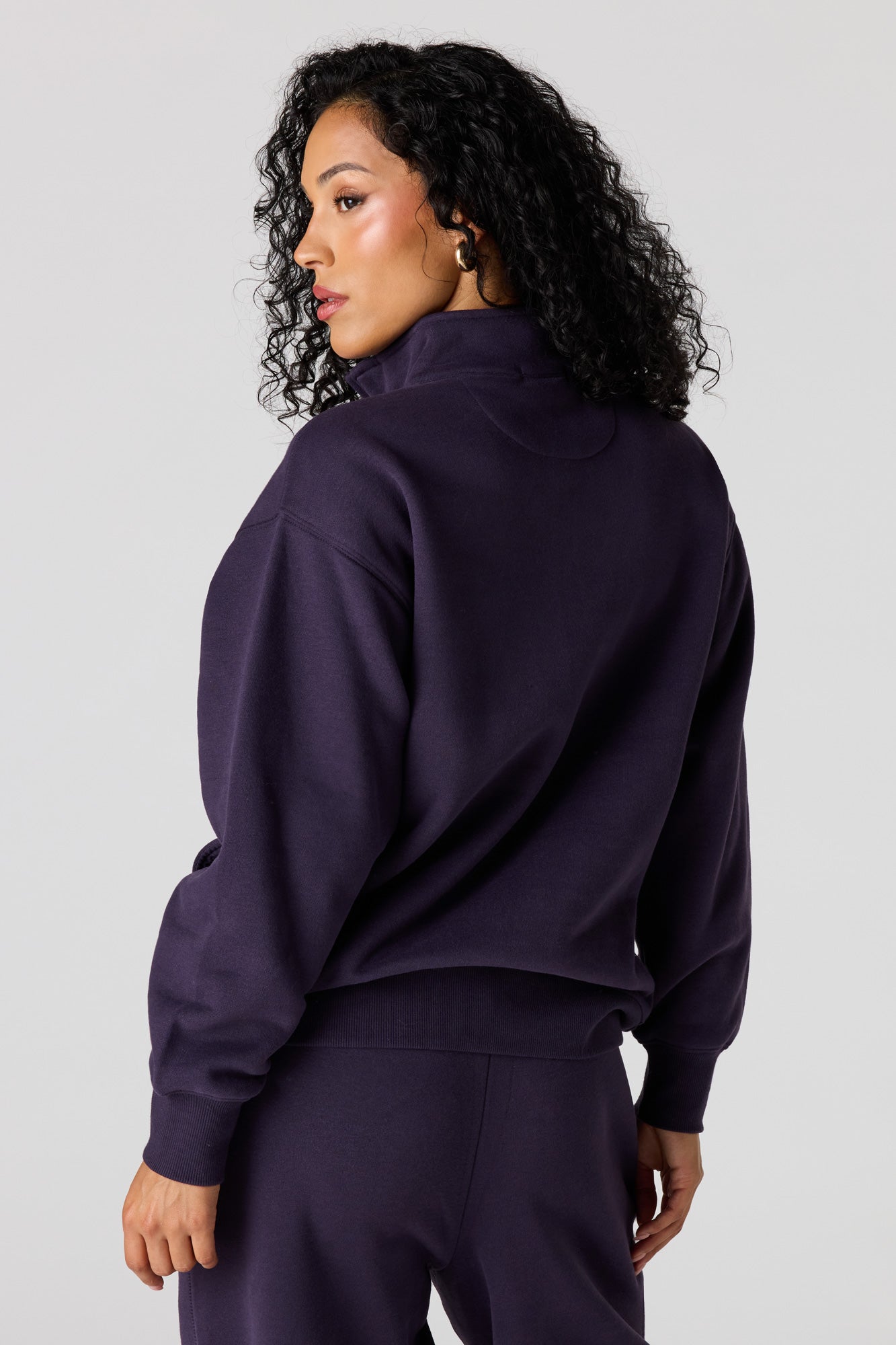 Premium Fleece Boyfriend Half Zip