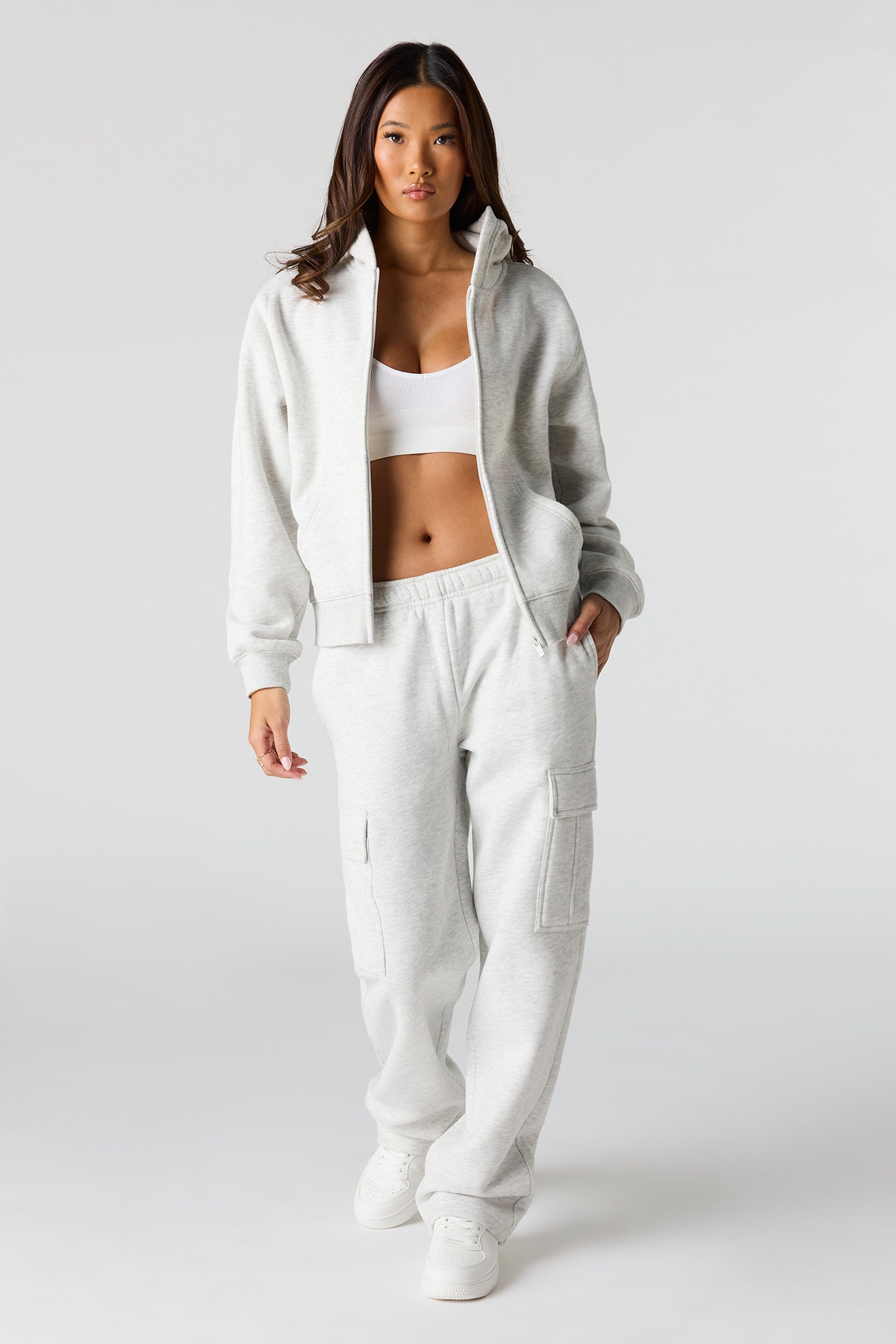 Premium Fleece Classic Zip-Up Hoodie