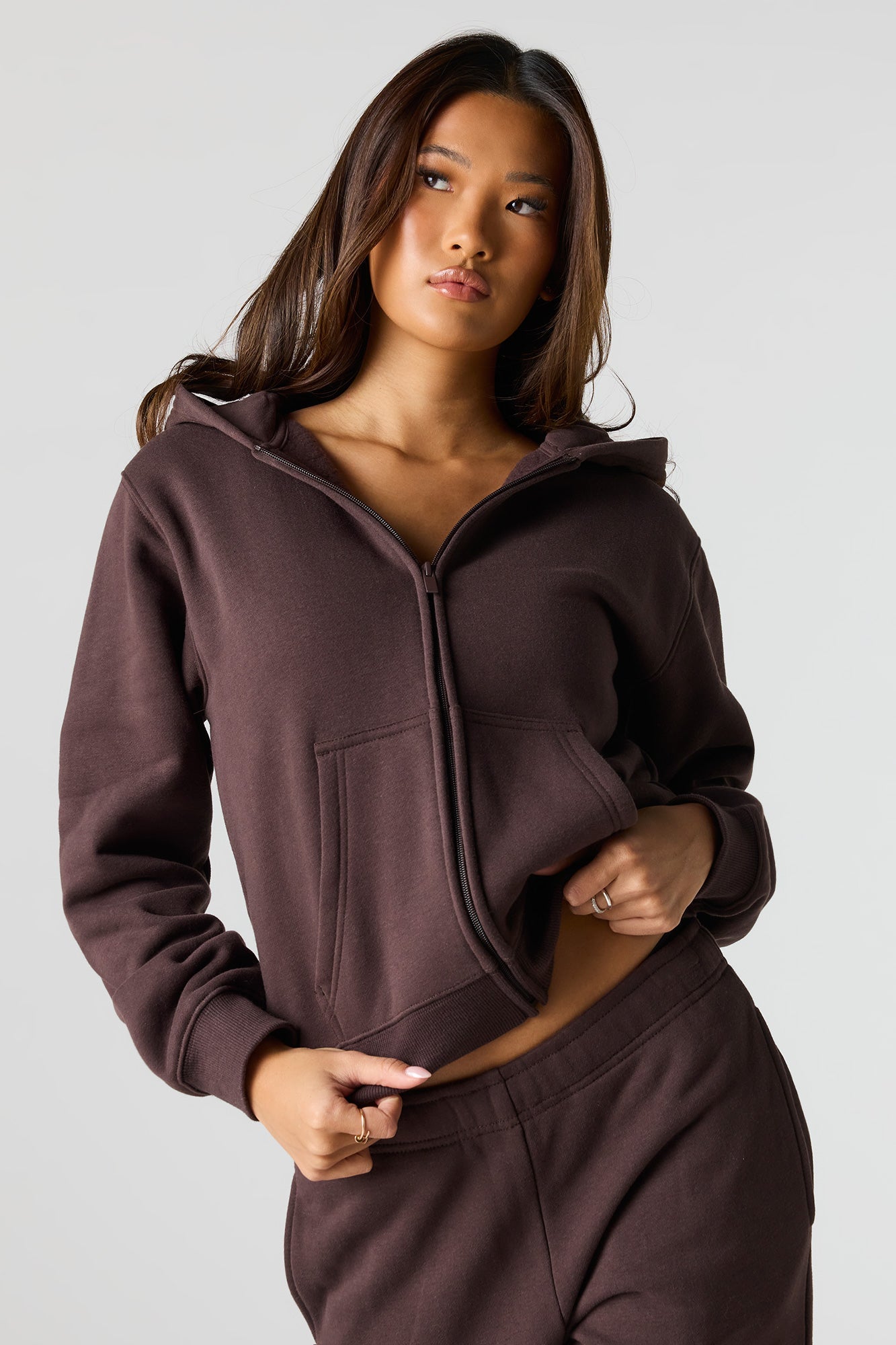 Premium Fleece Classic Zip-Up Hoodie