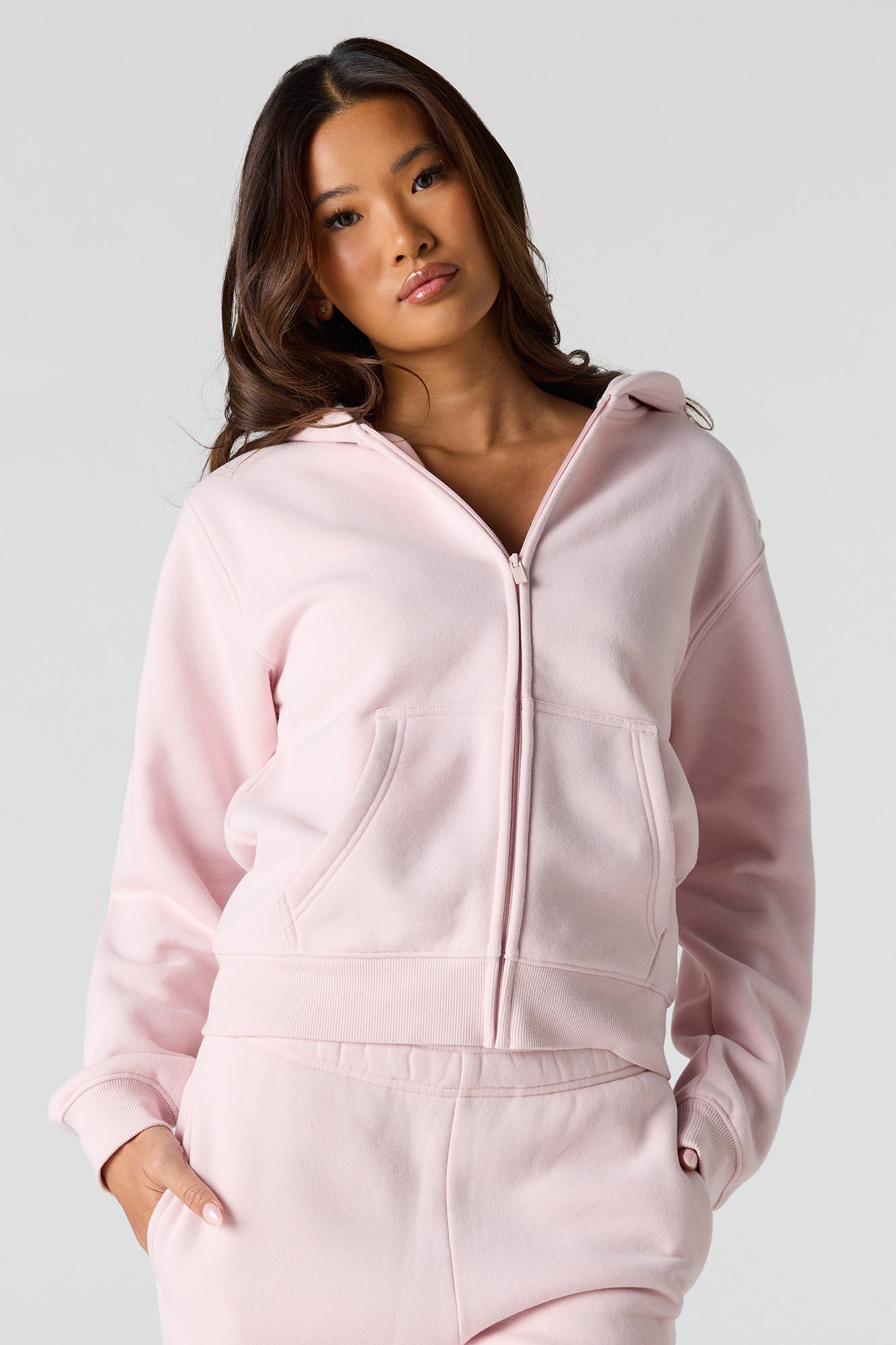 Premium Fleece Classic Zip-Up Hoodie