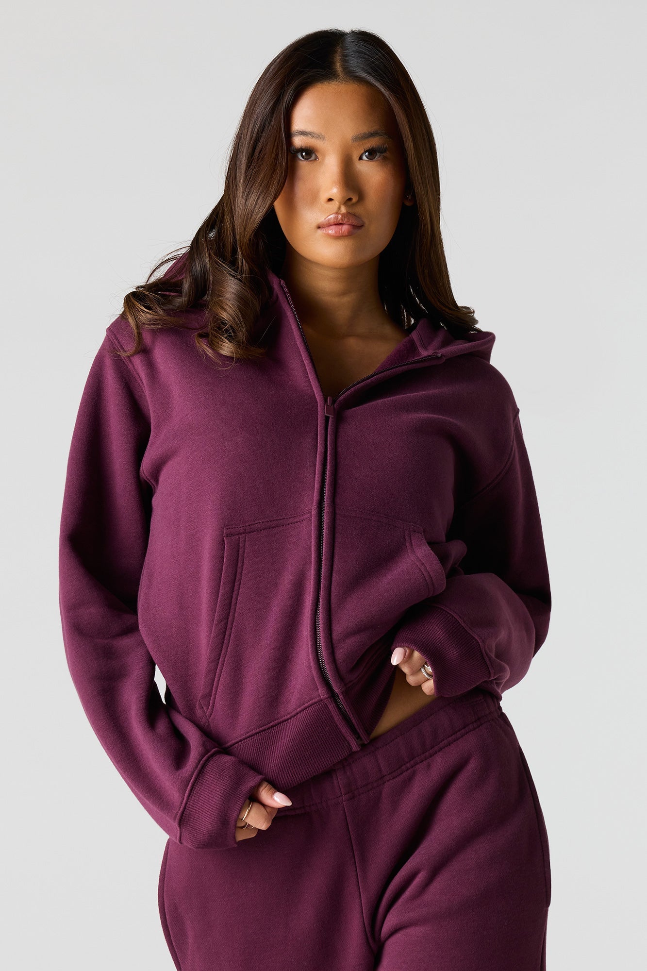 Premium Fleece Classic Zip-Up Hoodie