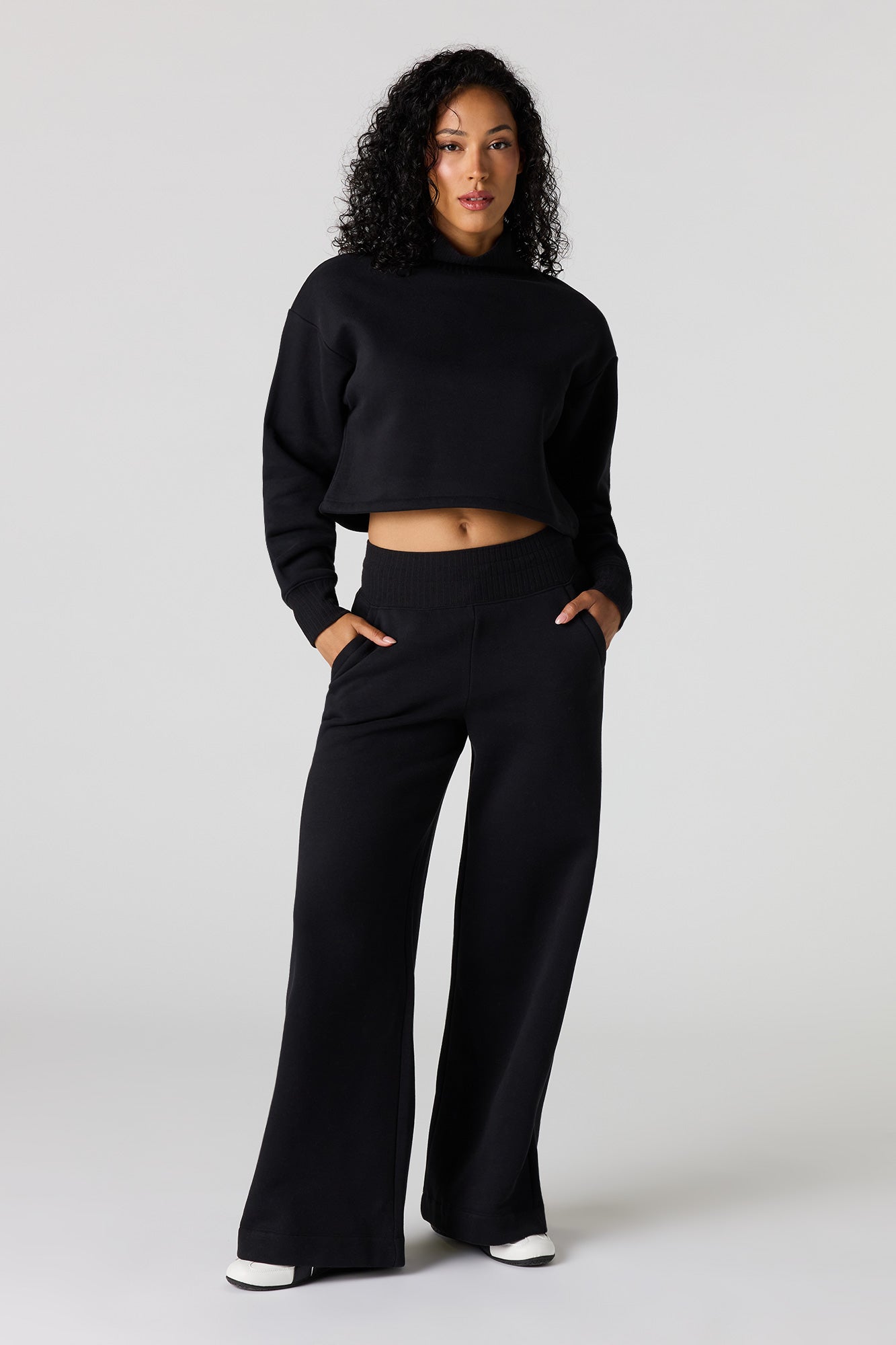 Premium Fleece Wide Leg Sweatpant