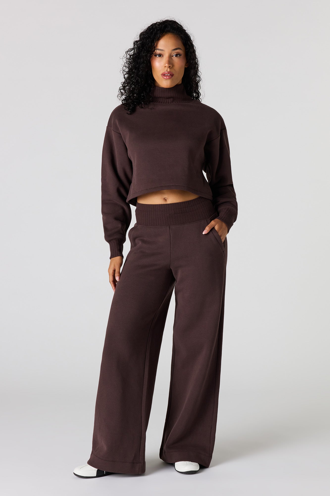 Premium Fleece Wide Leg Sweatpant