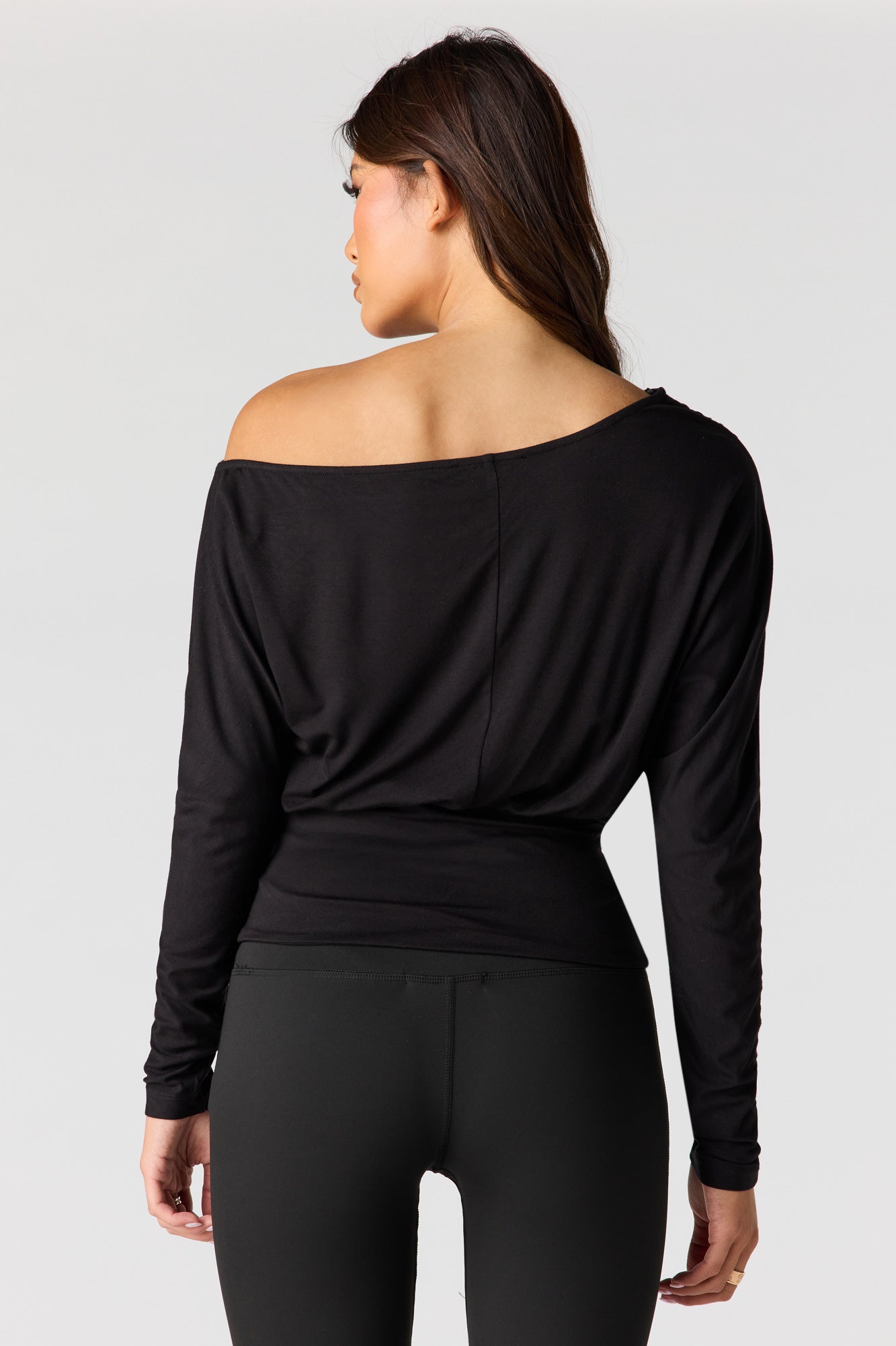 Off Shoulder Long Sleeve Top