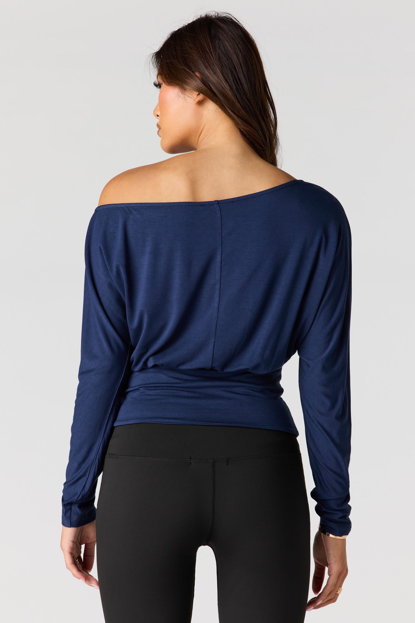 Off Shoulder Long Sleeve Top
