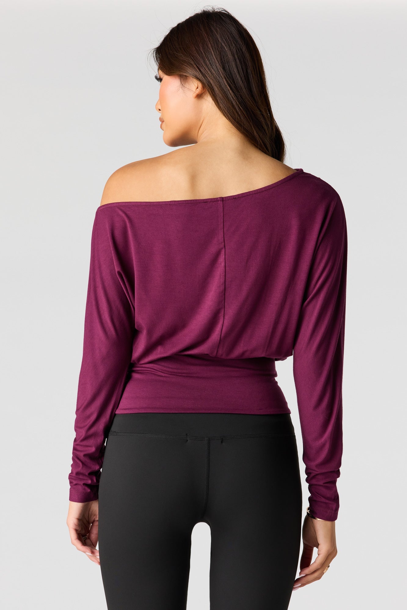 Off Shoulder Long Sleeve Top
