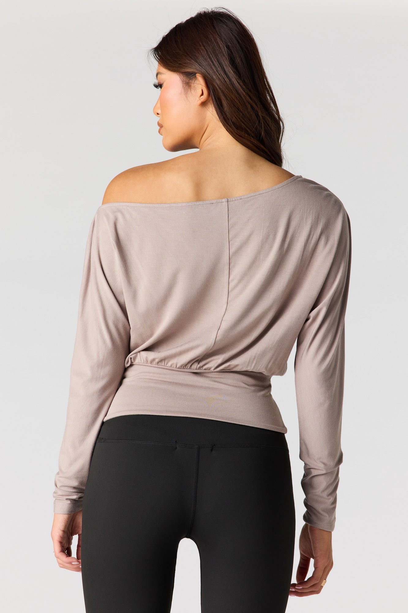 Off Shoulder Long Sleeve Top