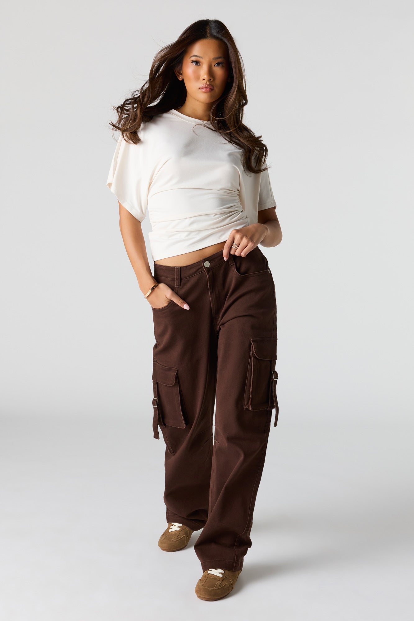 Low Rise Cargo Pant