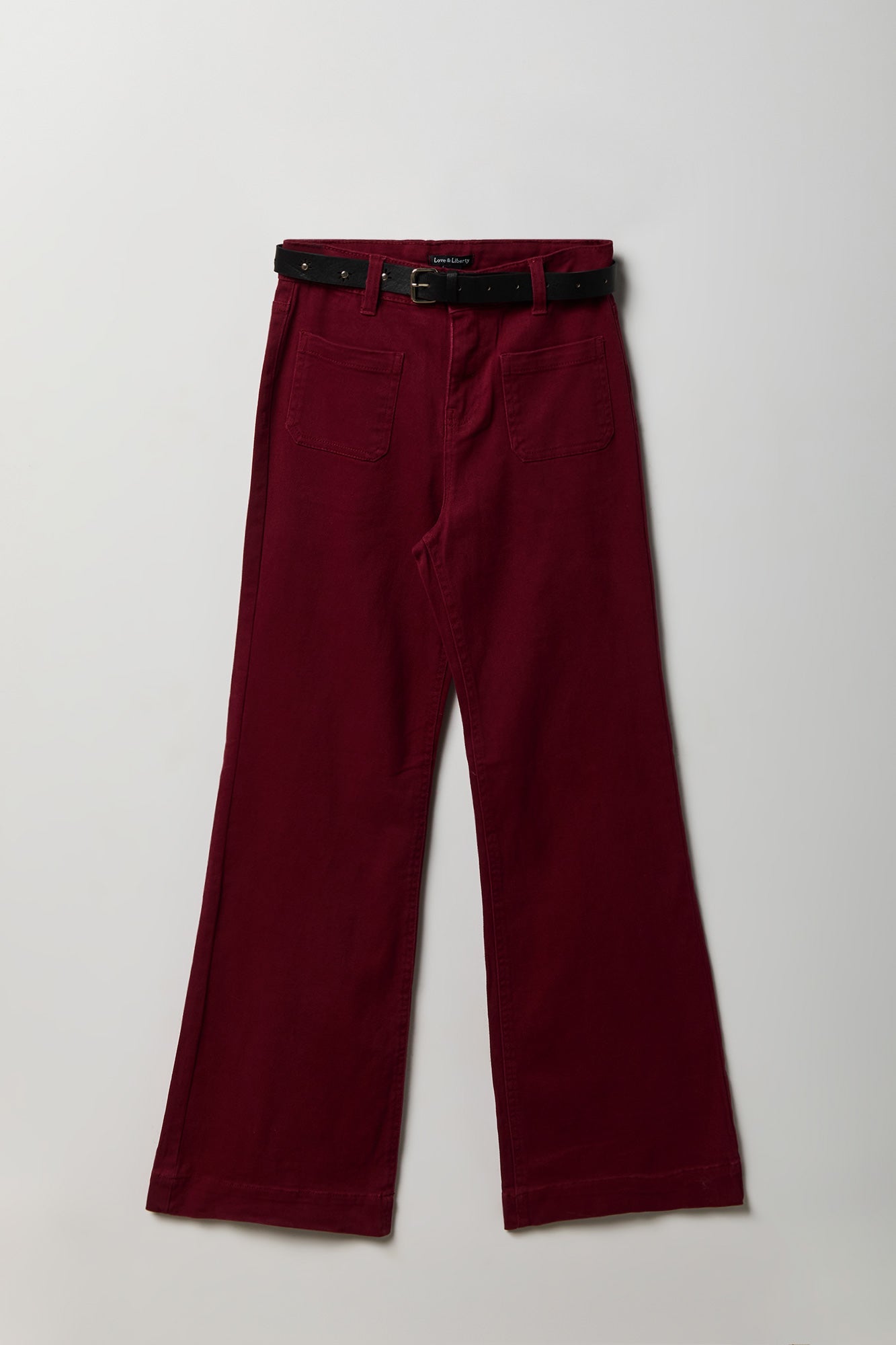 Belted Flare Pant