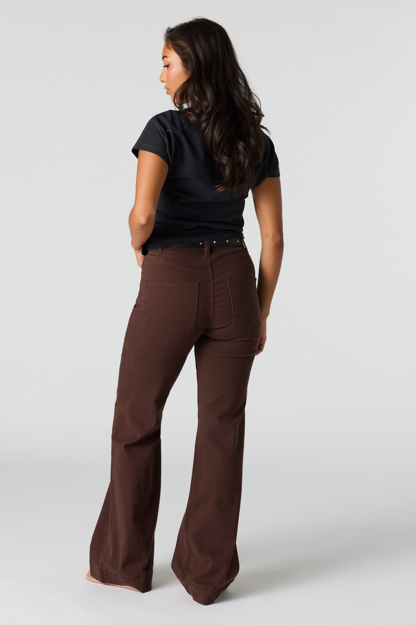 Belted Flare Pant