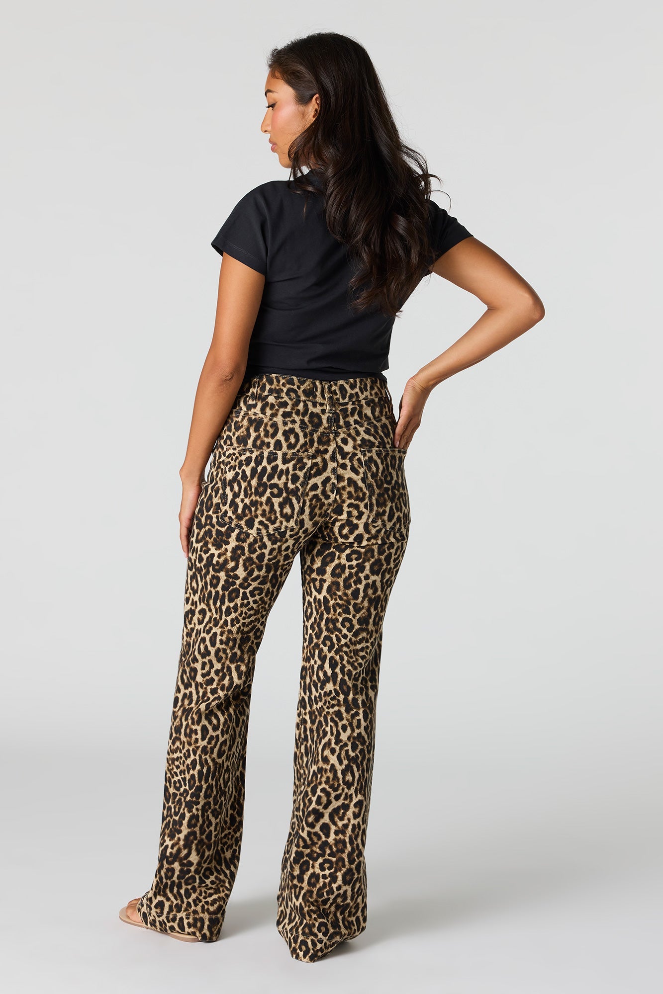 Belted Flare Pant