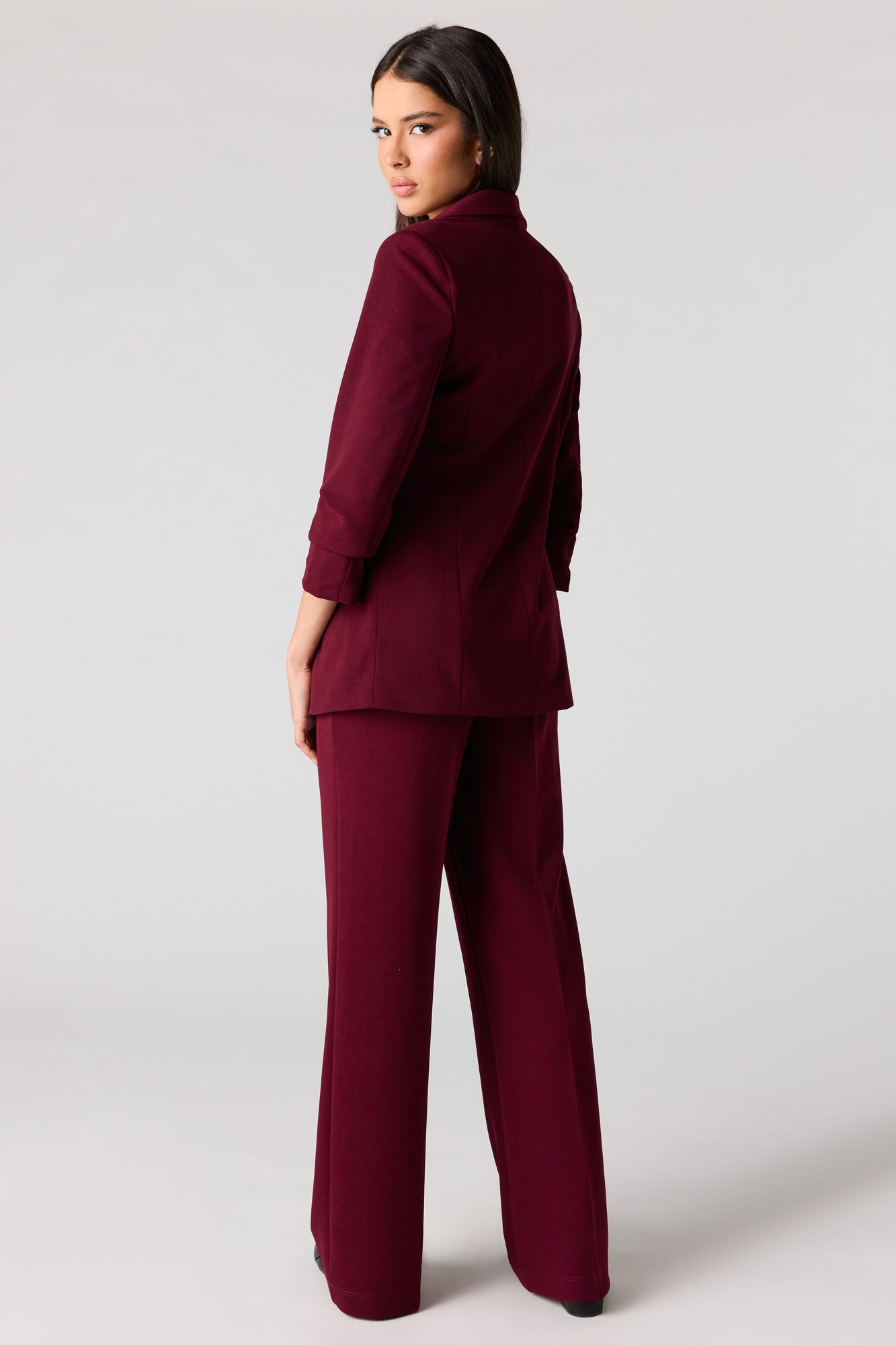 Low Rise Straight Leg Dress Pant