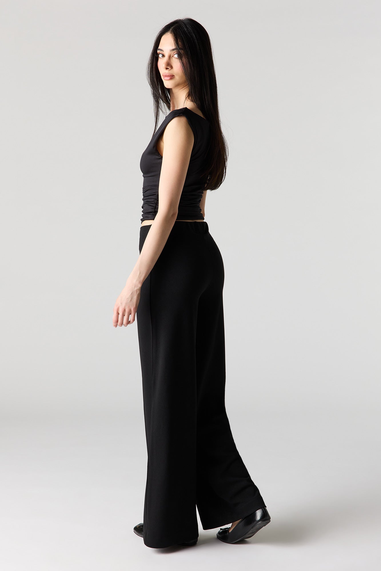 Pintuck Dress Pant