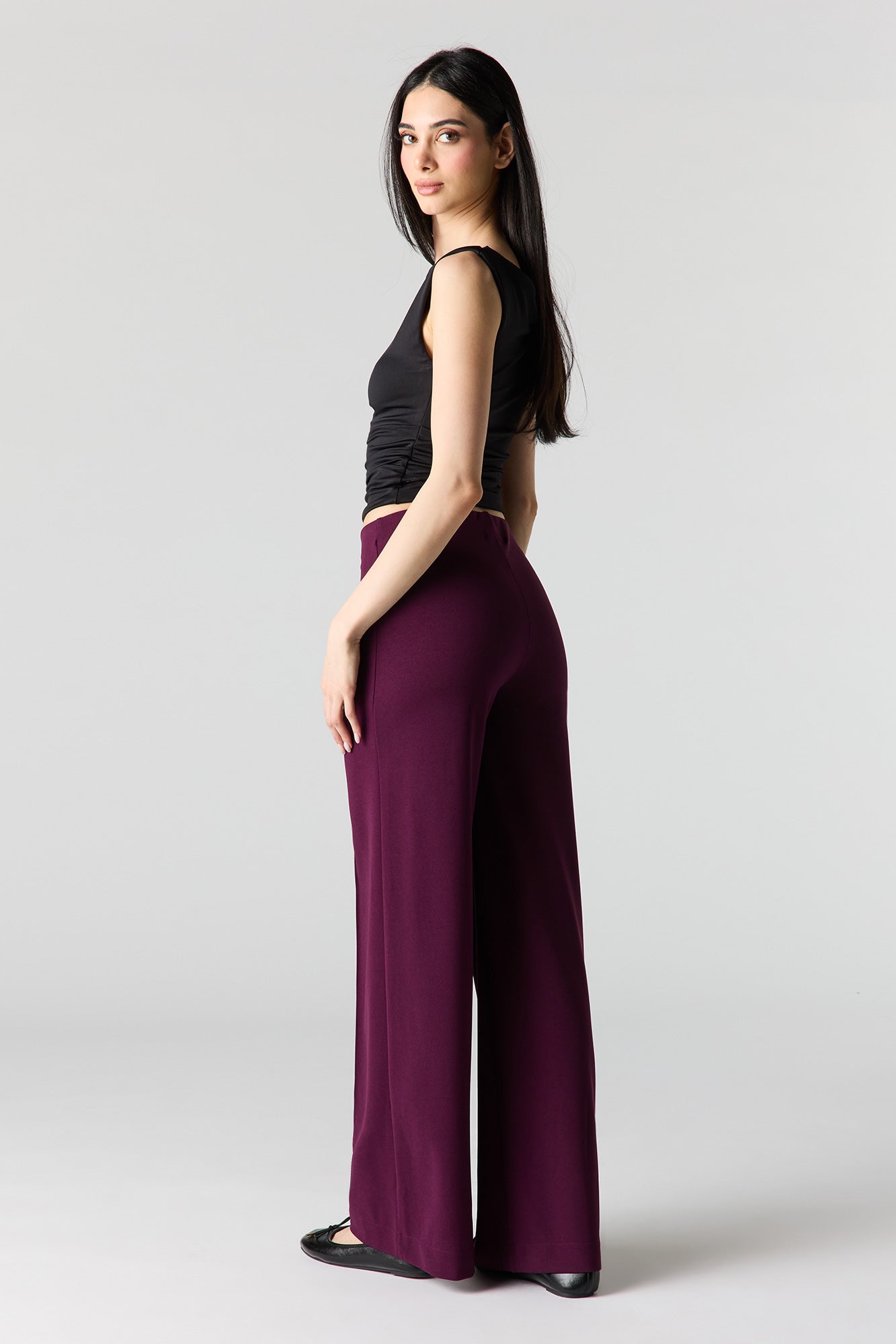 Pintuck Dress Pant