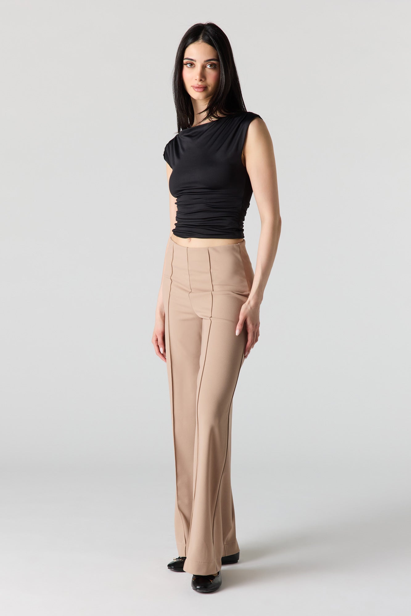 Pintuck Dress Pant