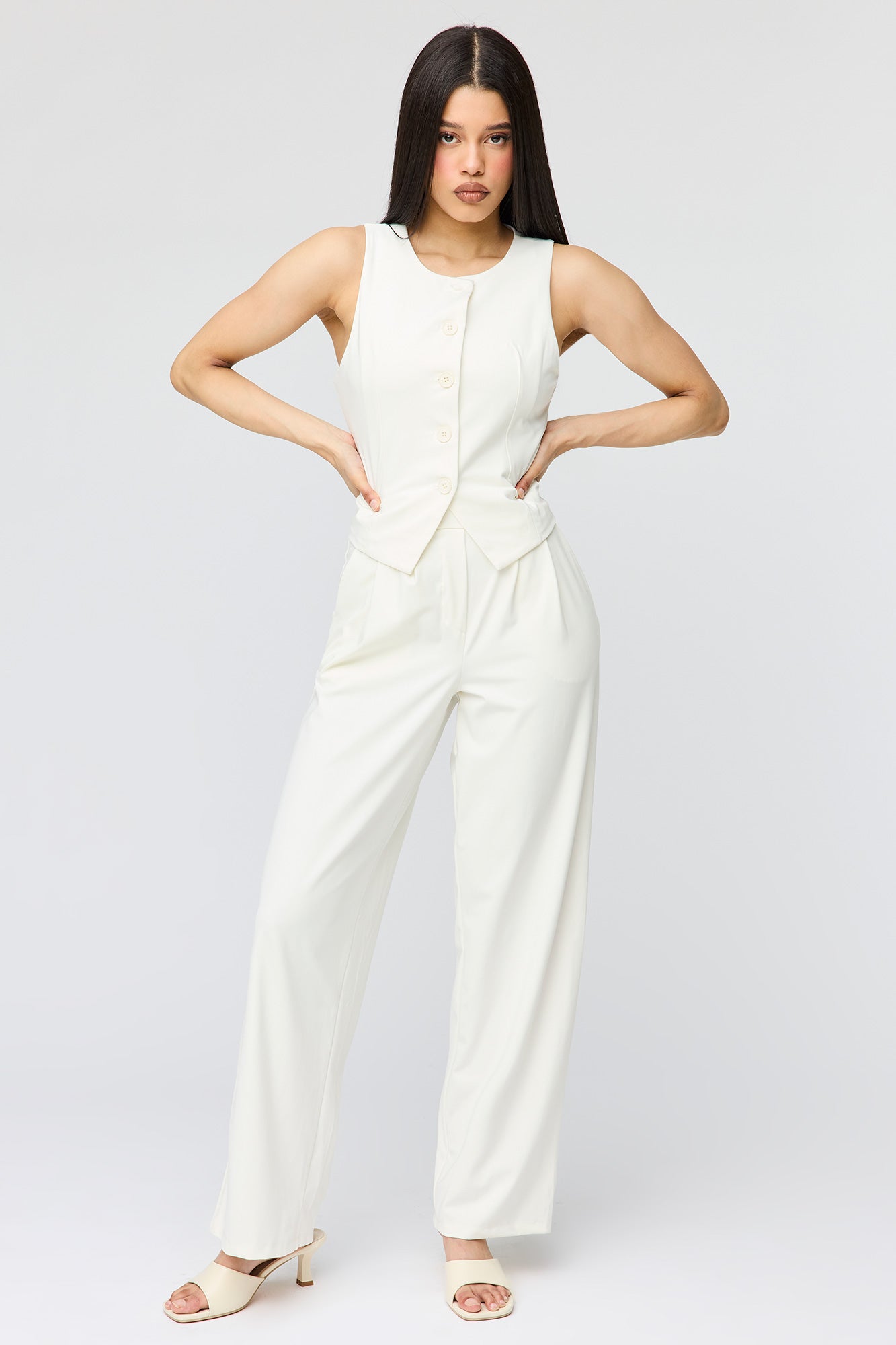 Wide Leg Dress Pant
