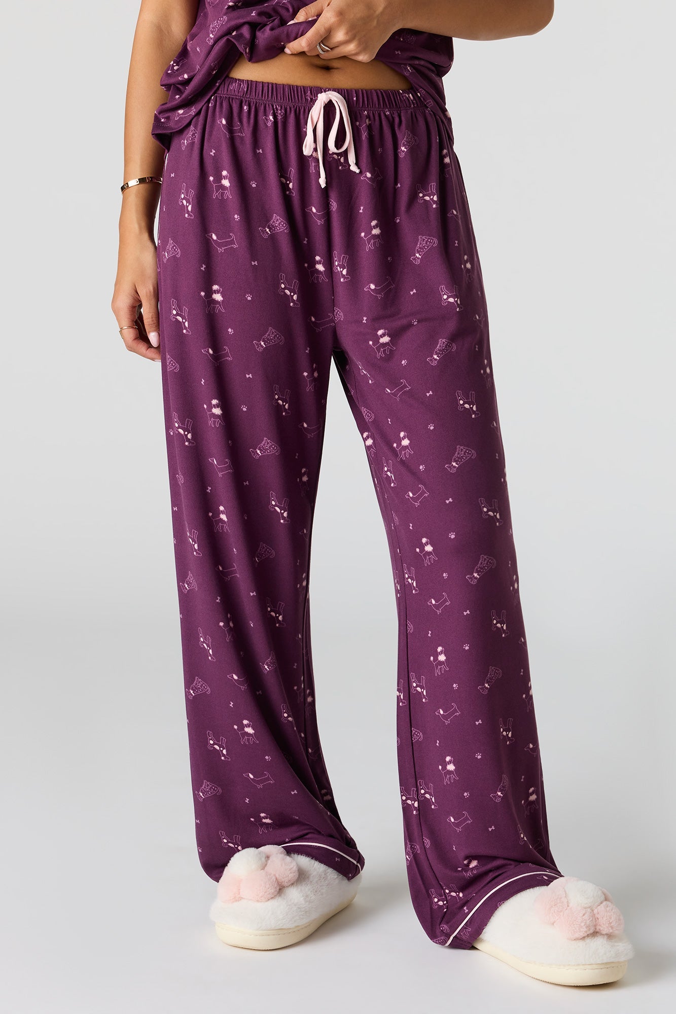 Soft Button-Up Top & Pant Pajama Set