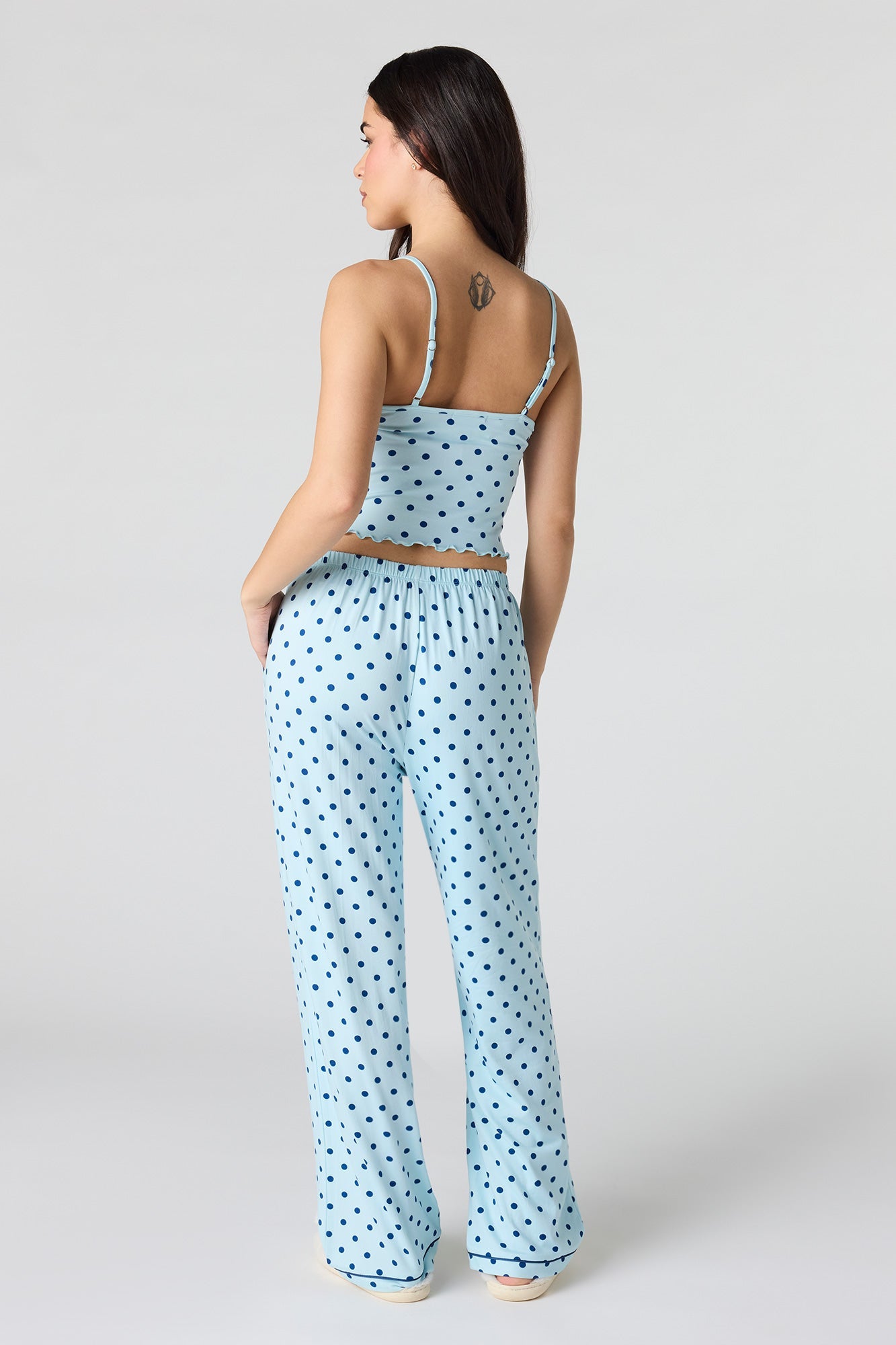 Lace Tank & Pant Pajama Set
