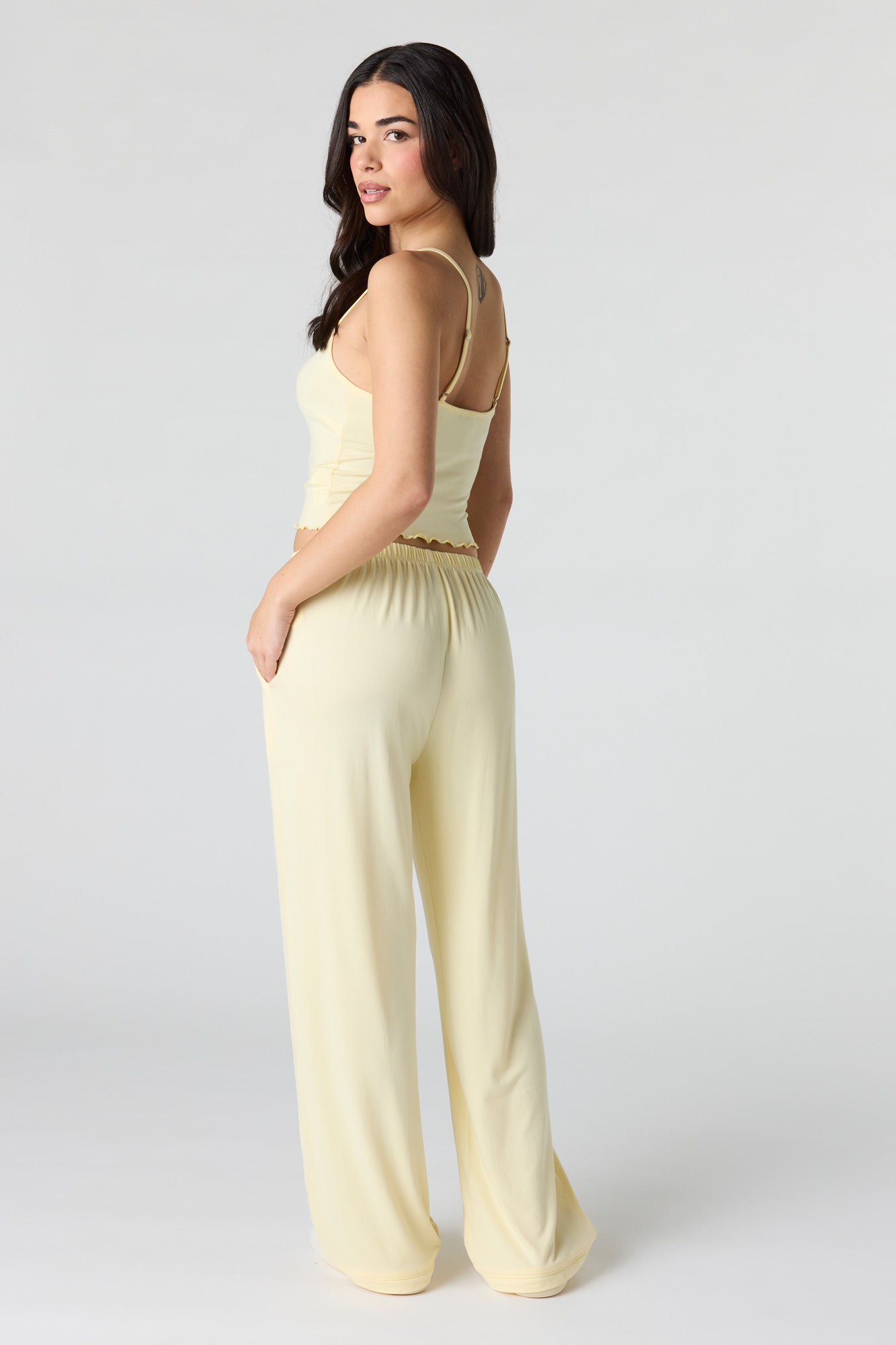 Lace Tank & Pant Pajama Set